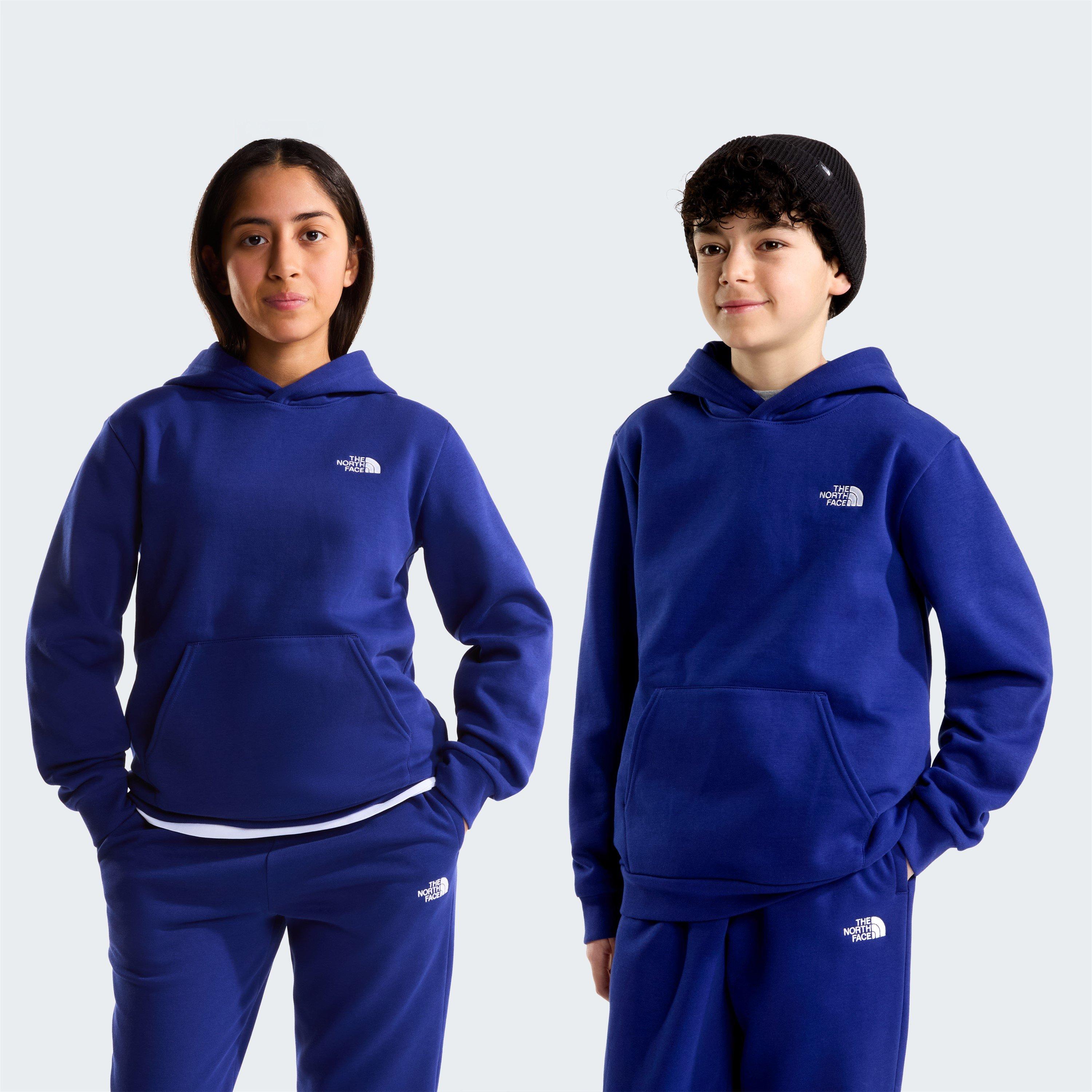 Bold Blue NLV - The North Face - Simple Dome Over-the-head Hoodie Junior - 3