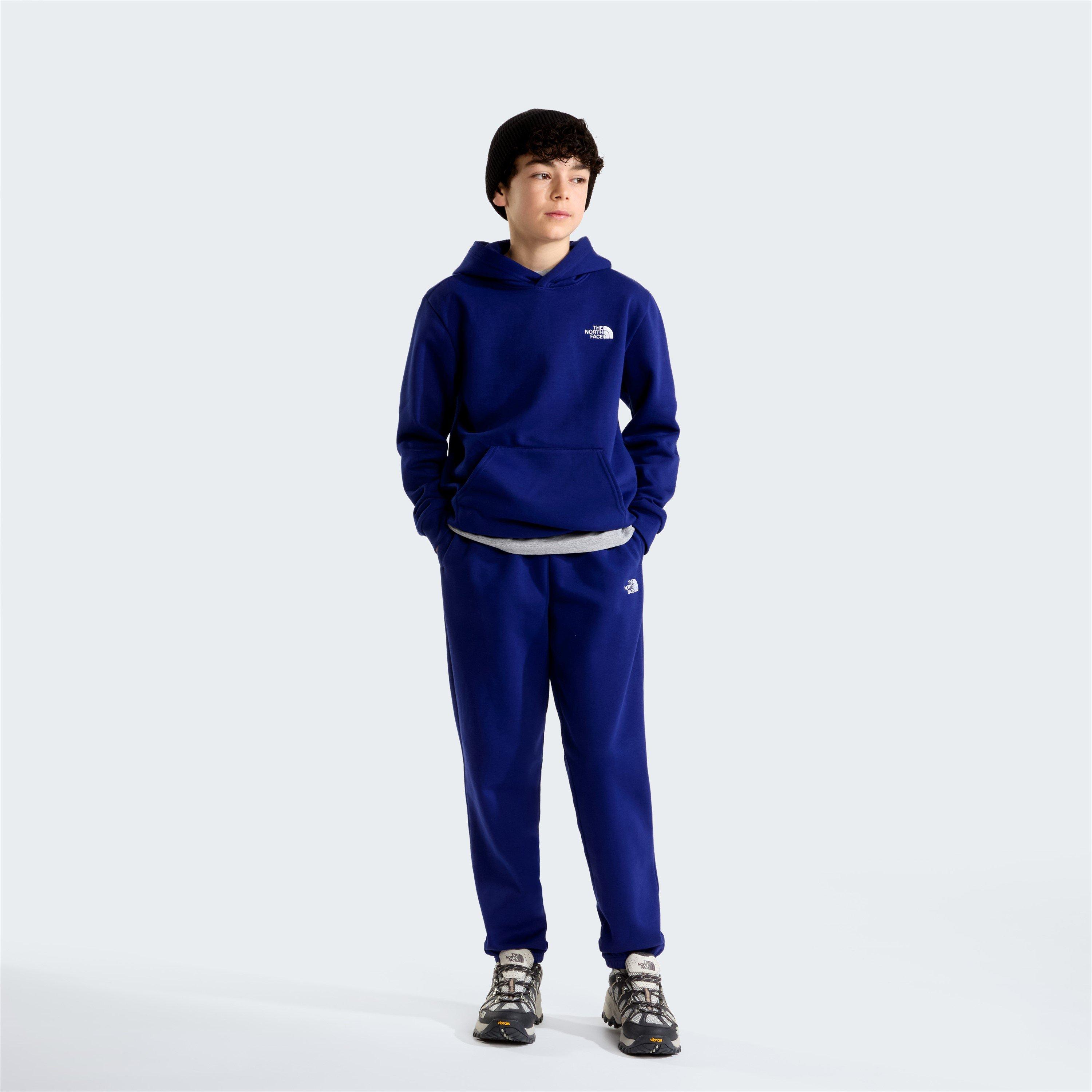Bold Blue NLV - The North Face - Simple Dome Over-the-head Hoodie Junior - 4