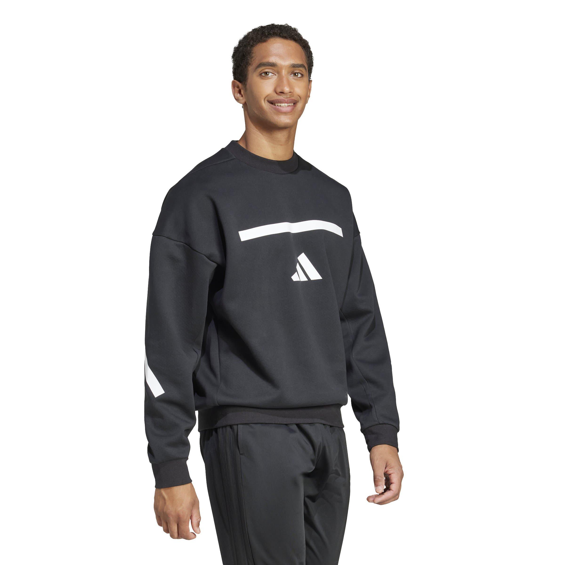 Nero/Bianco - adidas - Z.N.E. Crew Sweatshirt - 4