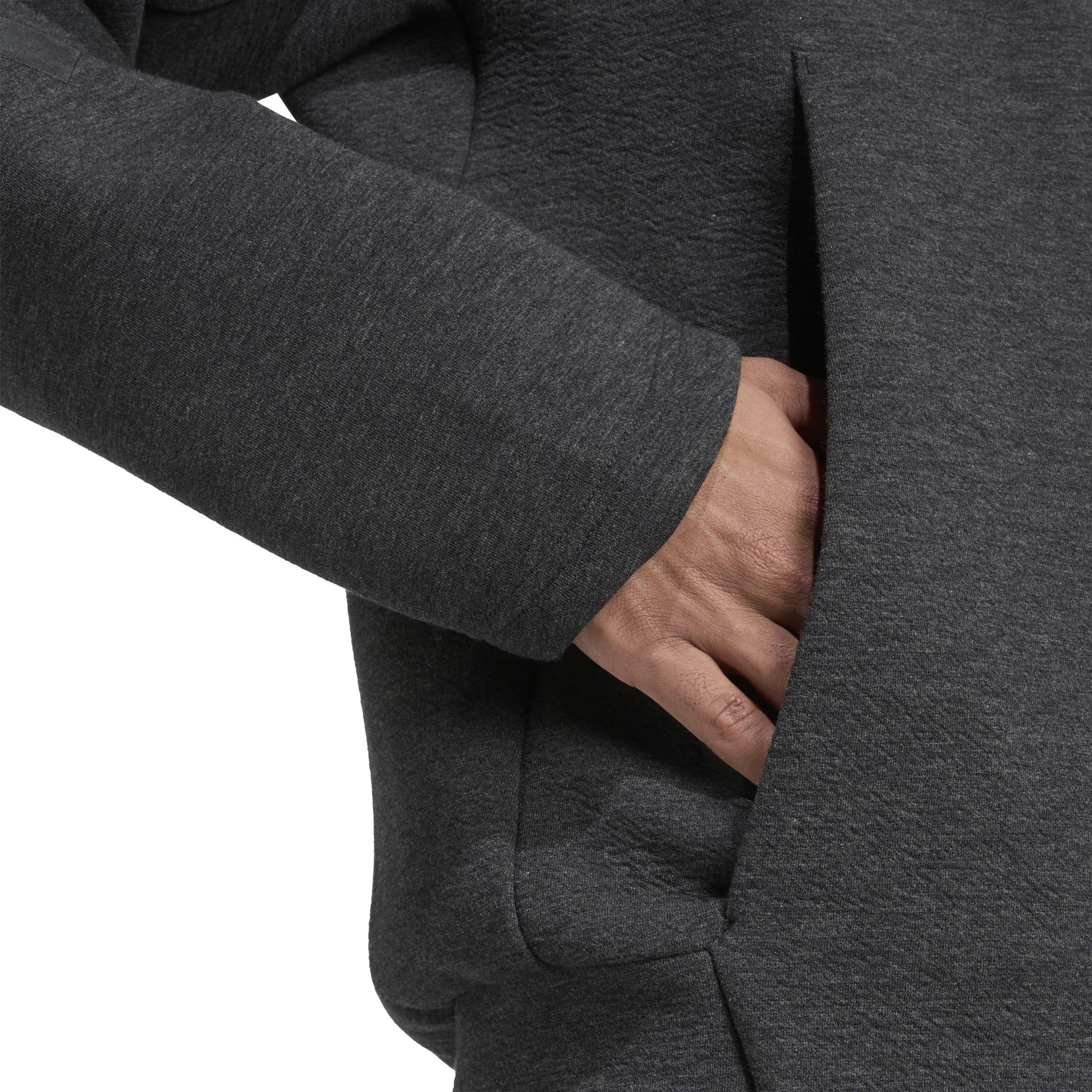 Black Melenge - adidas - adidas Z.N.E. Premium Full-Zip Hoodie Mens - 4