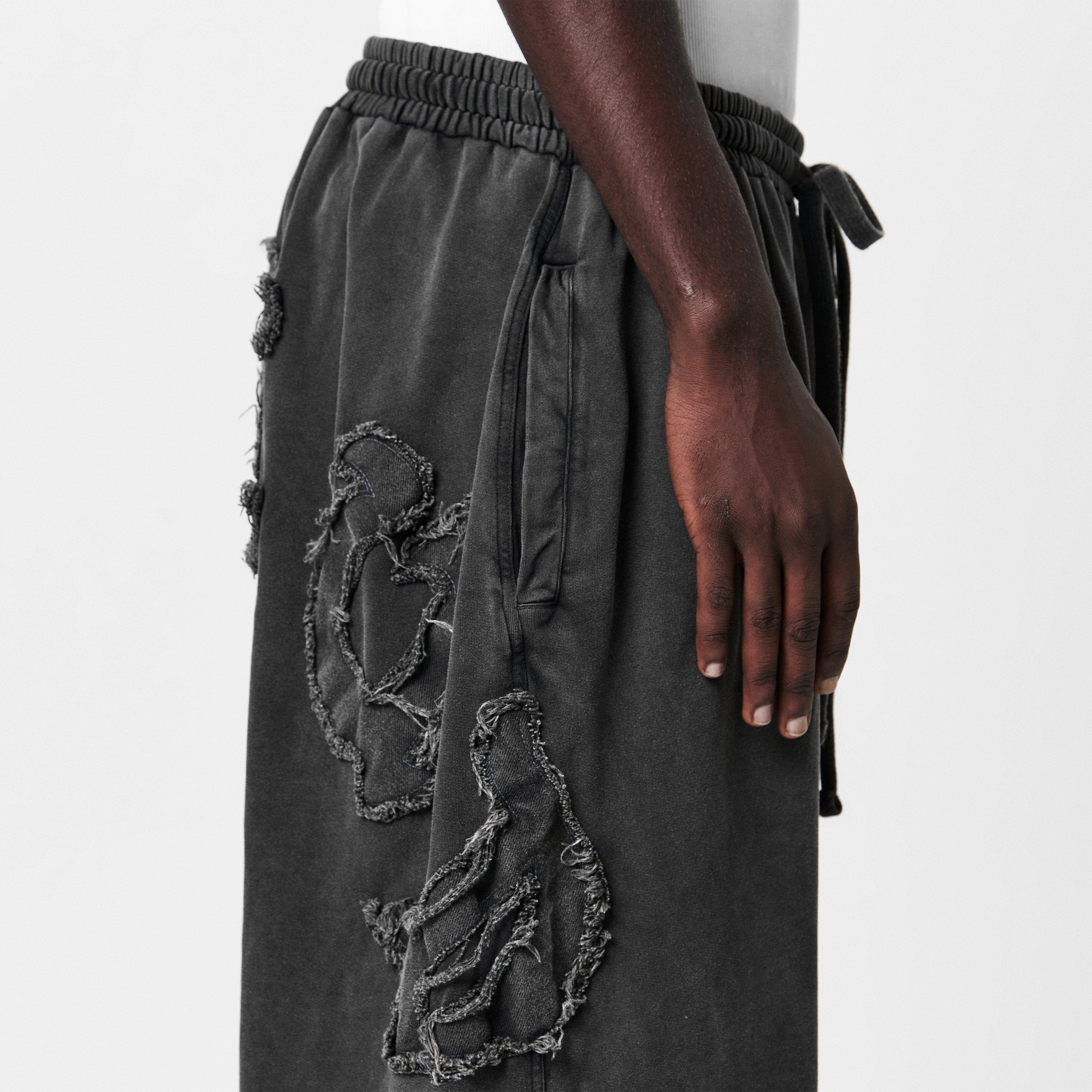 Black - Acne Studios - Men's Open Hem Jersey Joggers - 5