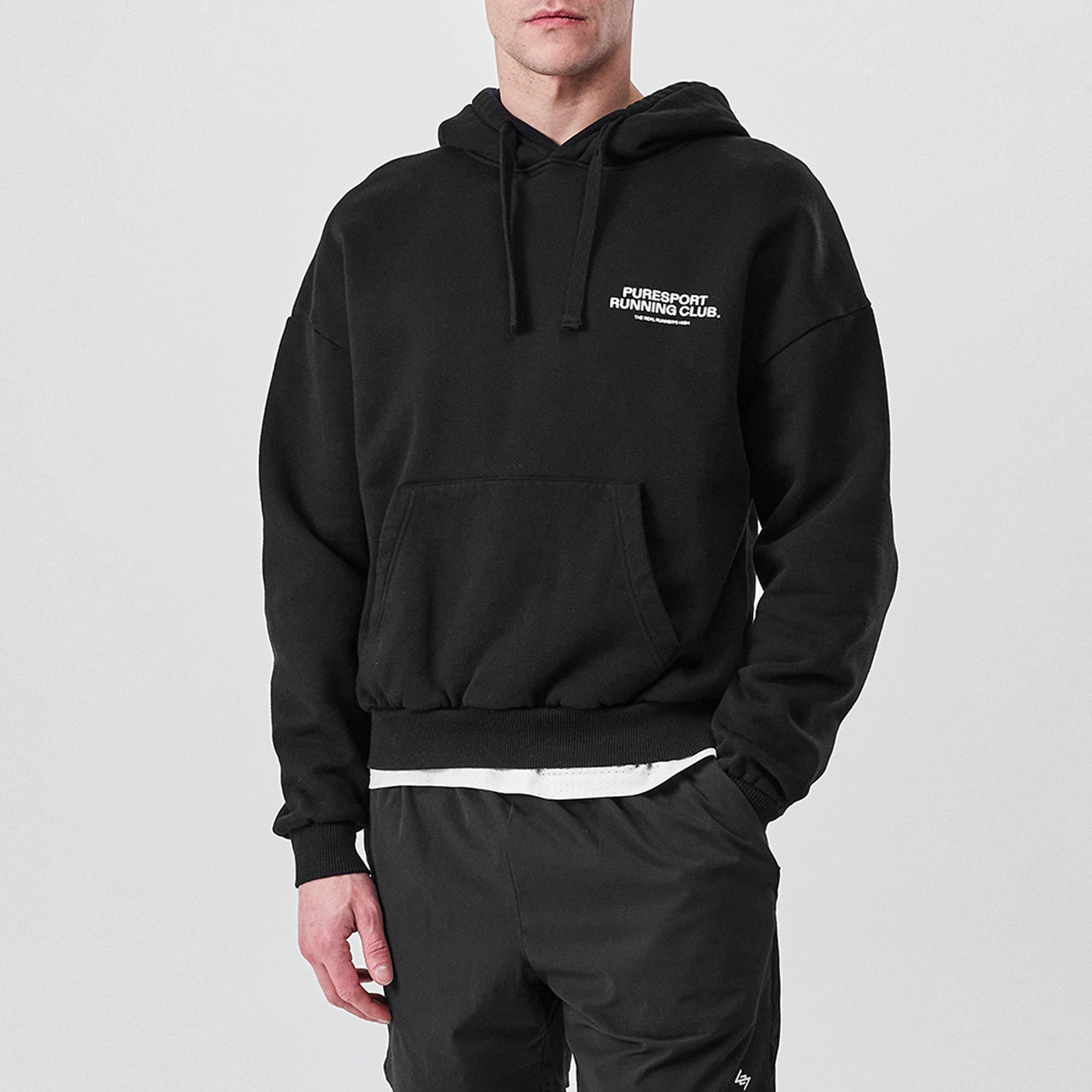 Black - Puresport - Running Club Hoodie - 3