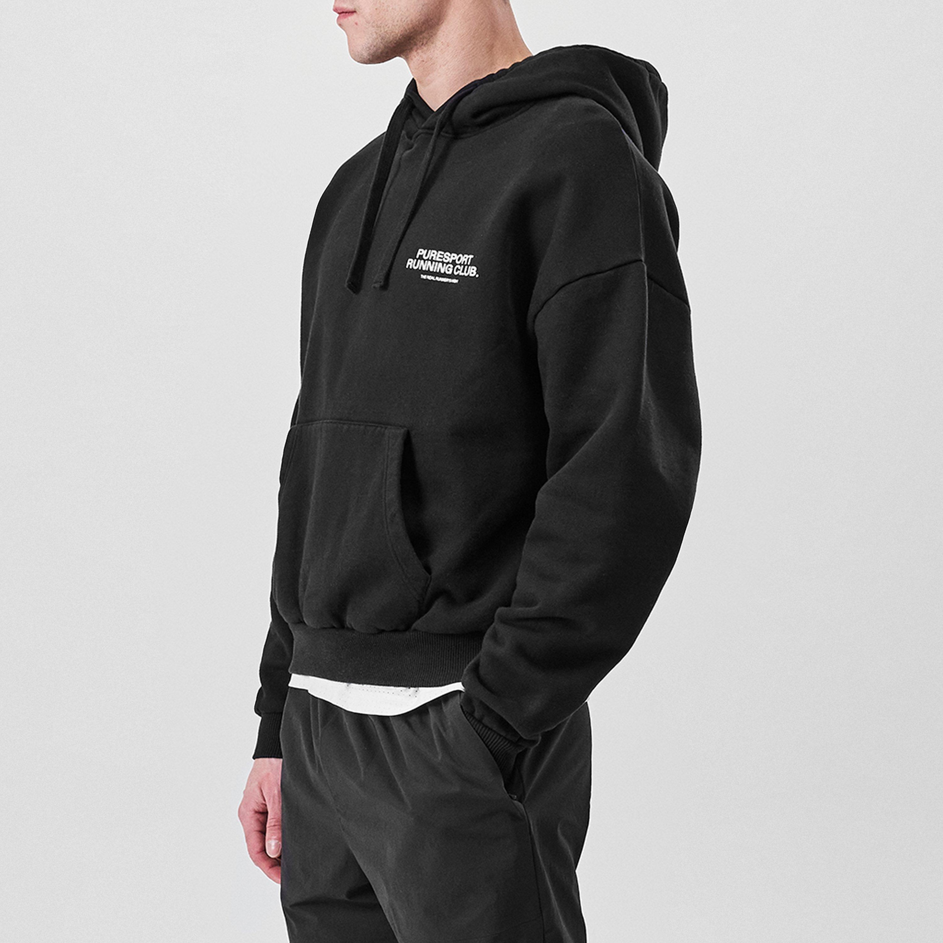Black - Puresport - Running Club Hoodie - 5