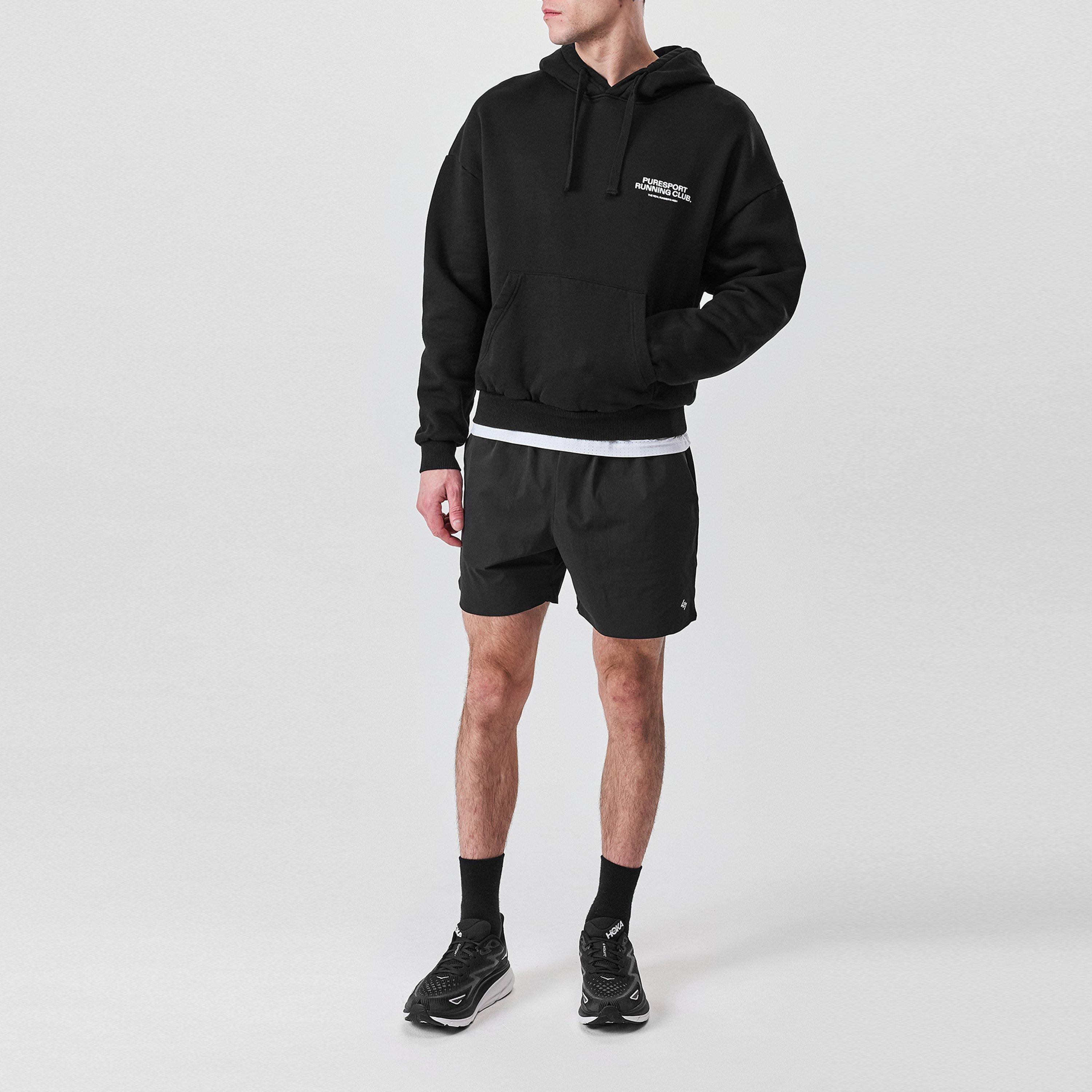 Black - Puresport - Running Club Hoodie - 6