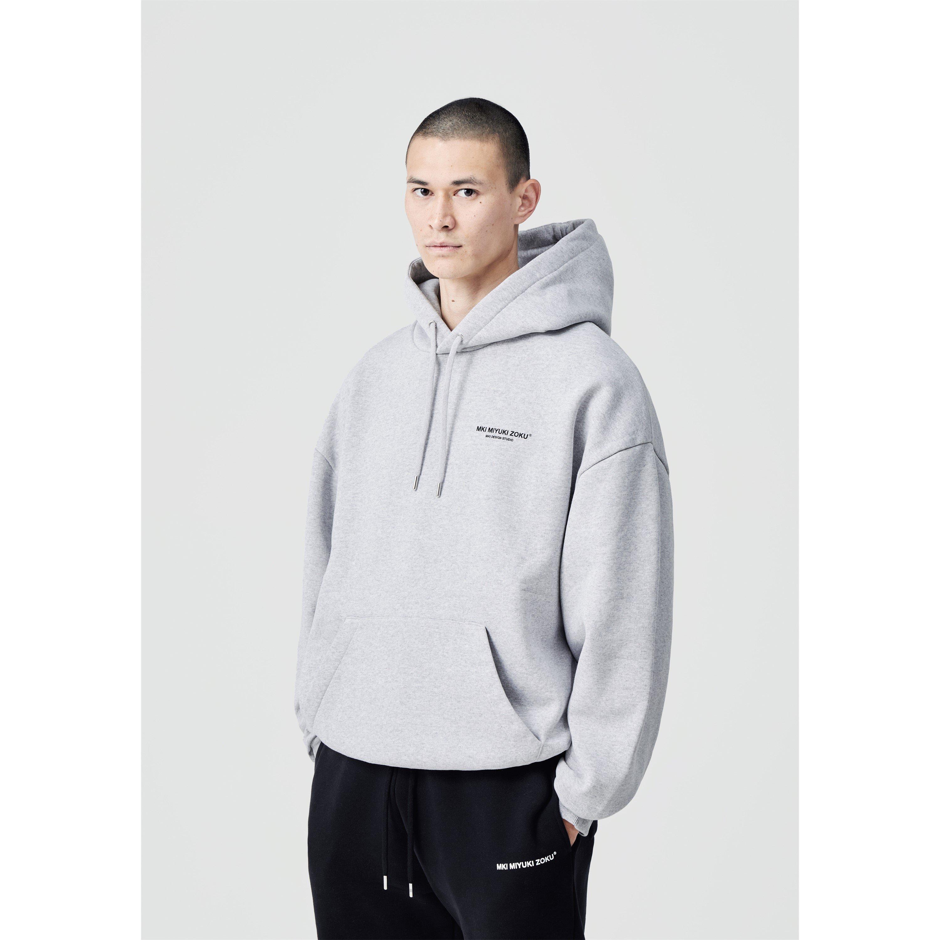 Grey - MKI MIYUKI ZOKU - Design Studio Hoodie - 3