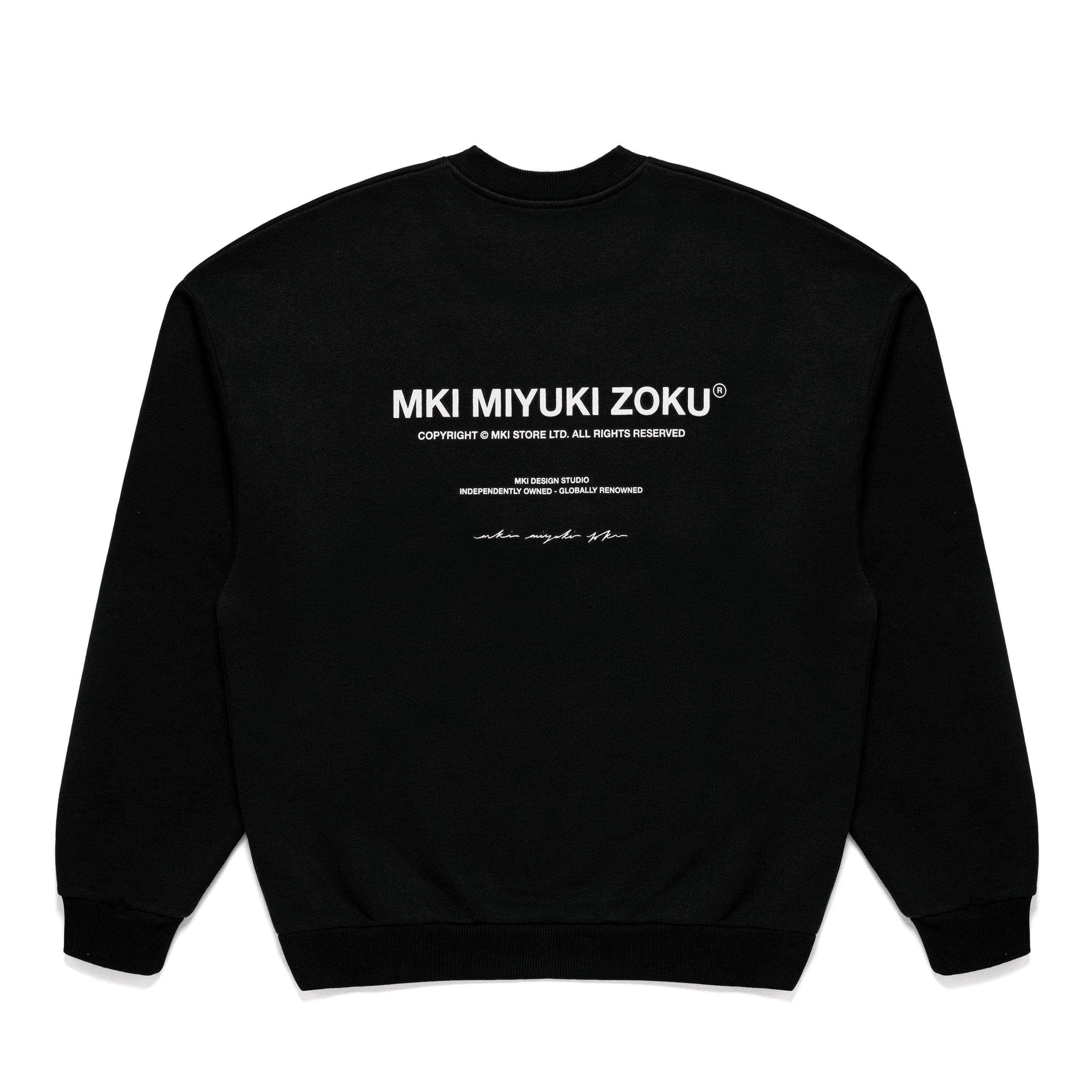 Black - MKI MIYUKI ZOKU - Design Studio Crewneck - 10
