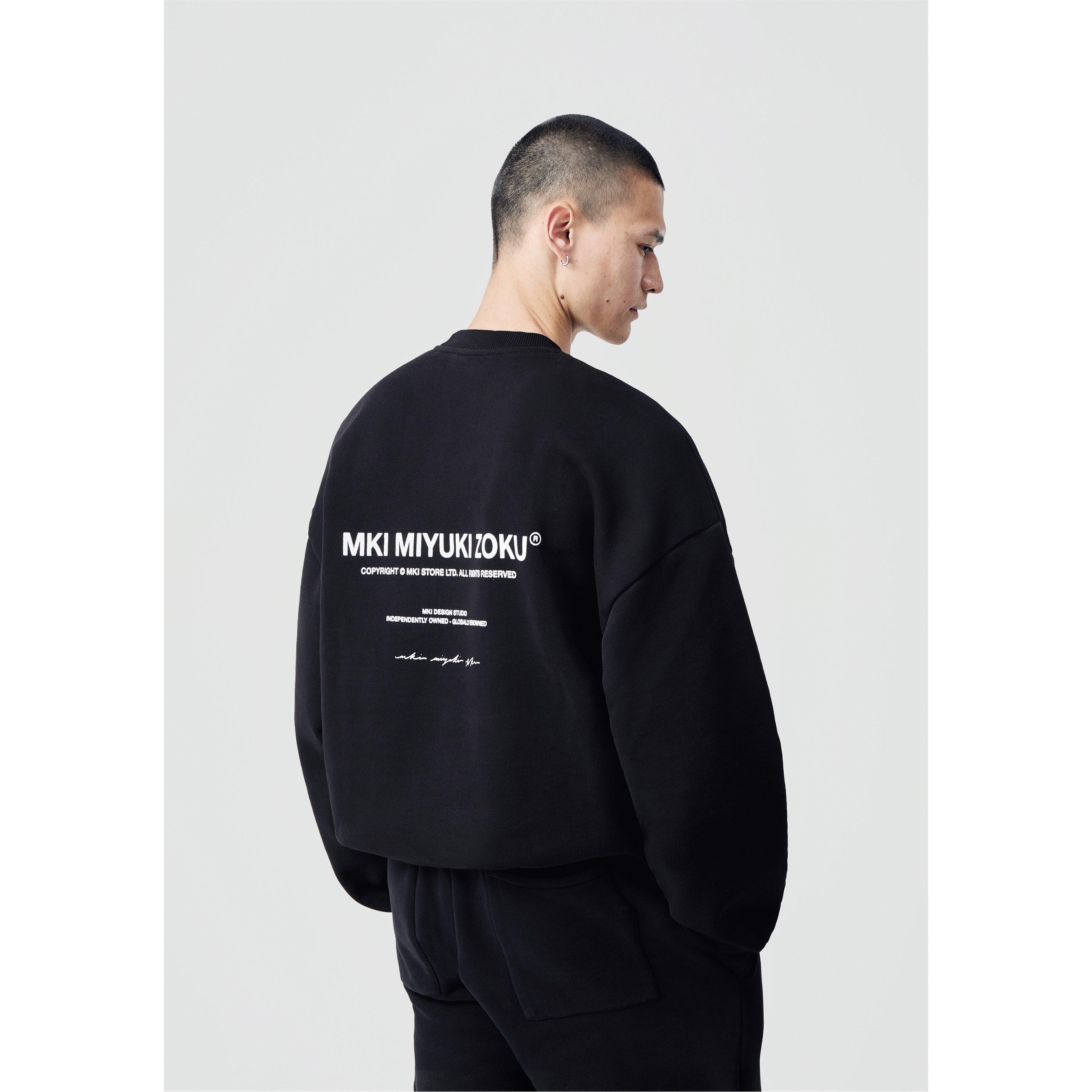 Black - MKI MIYUKI ZOKU - Design Studio Crewneck - 4