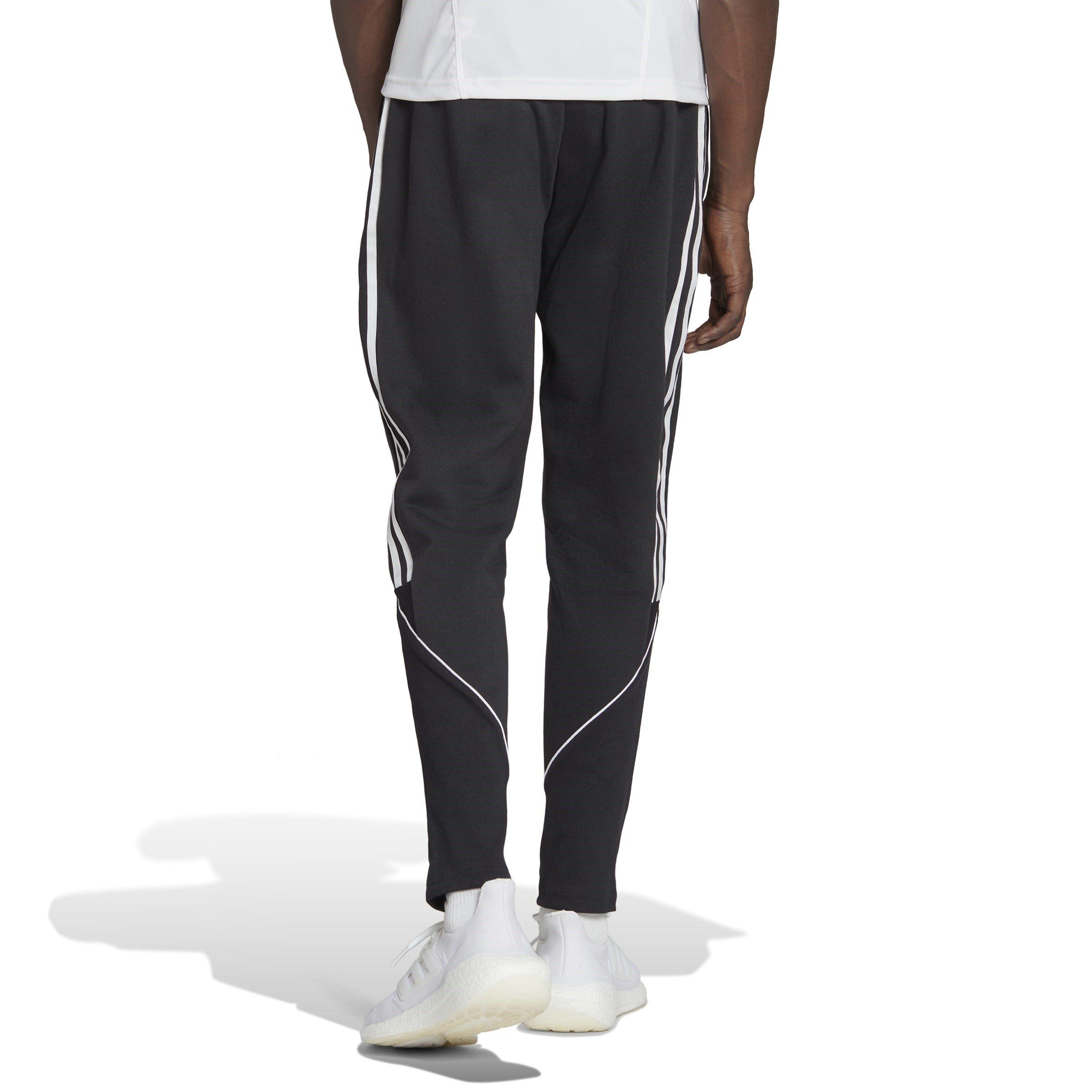 Black - adidas - Tiro 23 League Sweat Tracksuit Bottoms Mens - 3