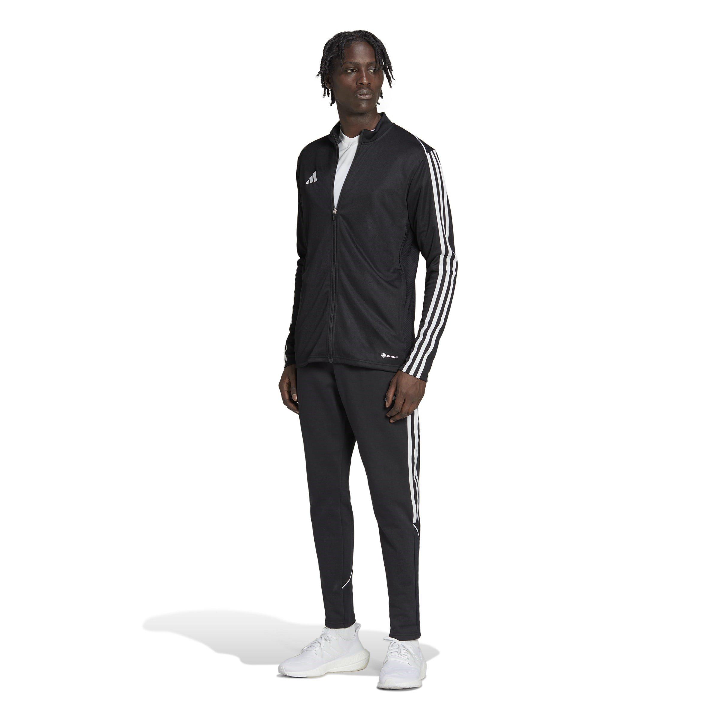Black - adidas - Tiro 23 League Sweat Tracksuit Bottoms Mens - 9