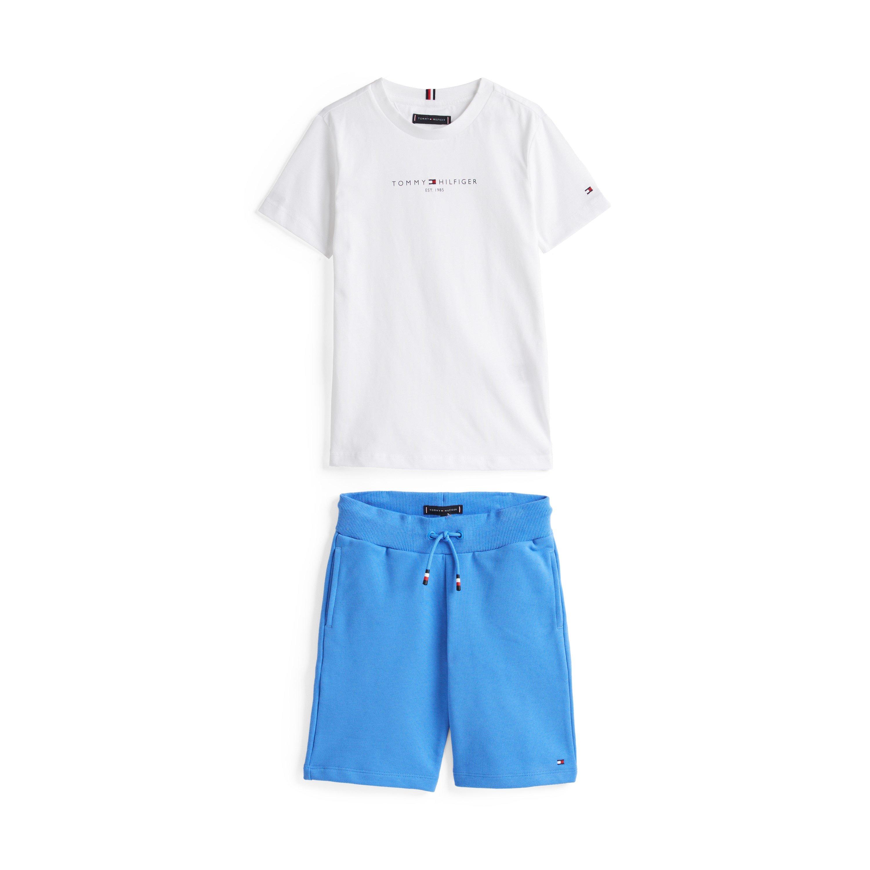 Tommy Hilfiger Boys Kids' Essential Coordinated Set - White Ybr - 14Y