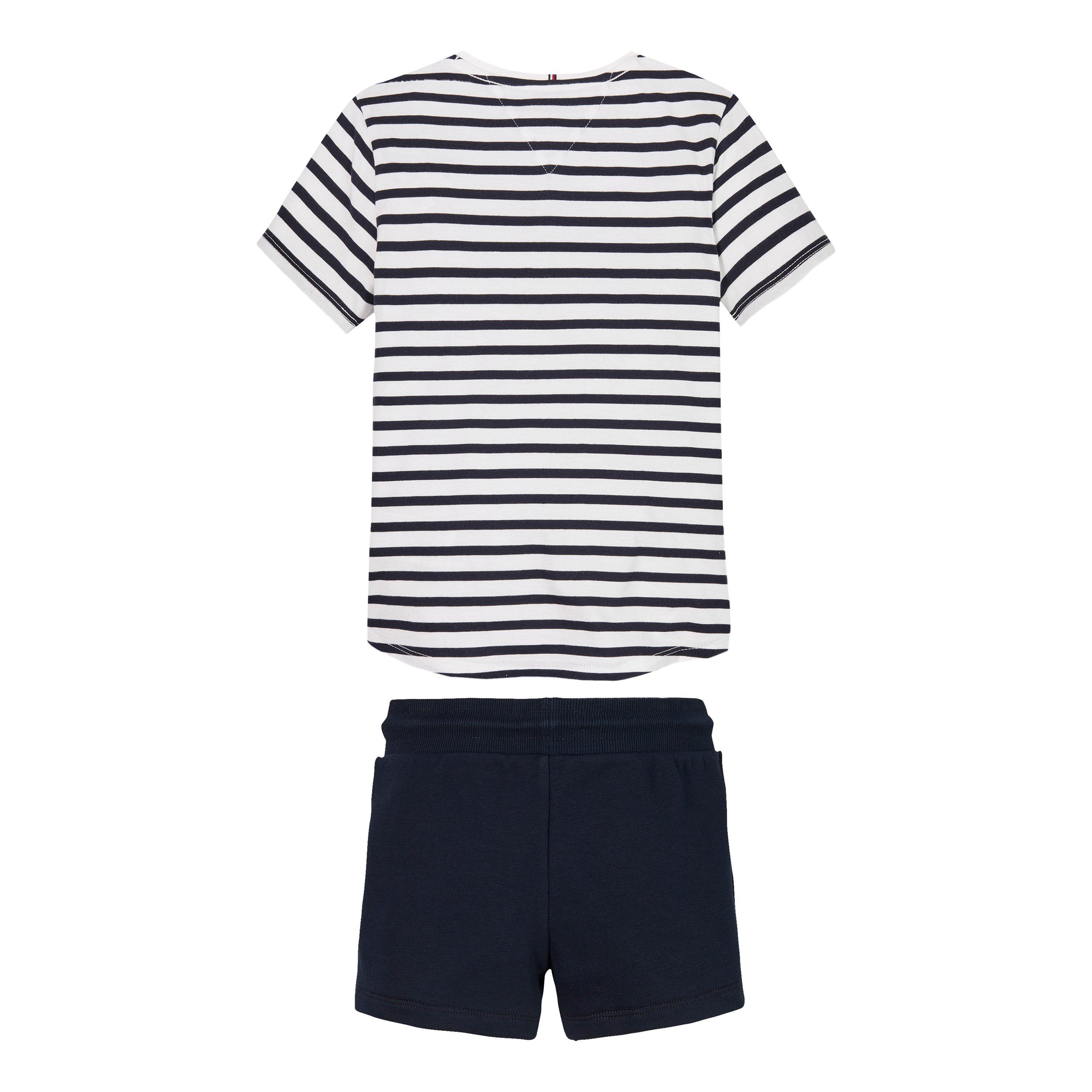 Night Navy C1G - Tommy Hilfiger - Kids' T-Shirt and Shorts Set - 2