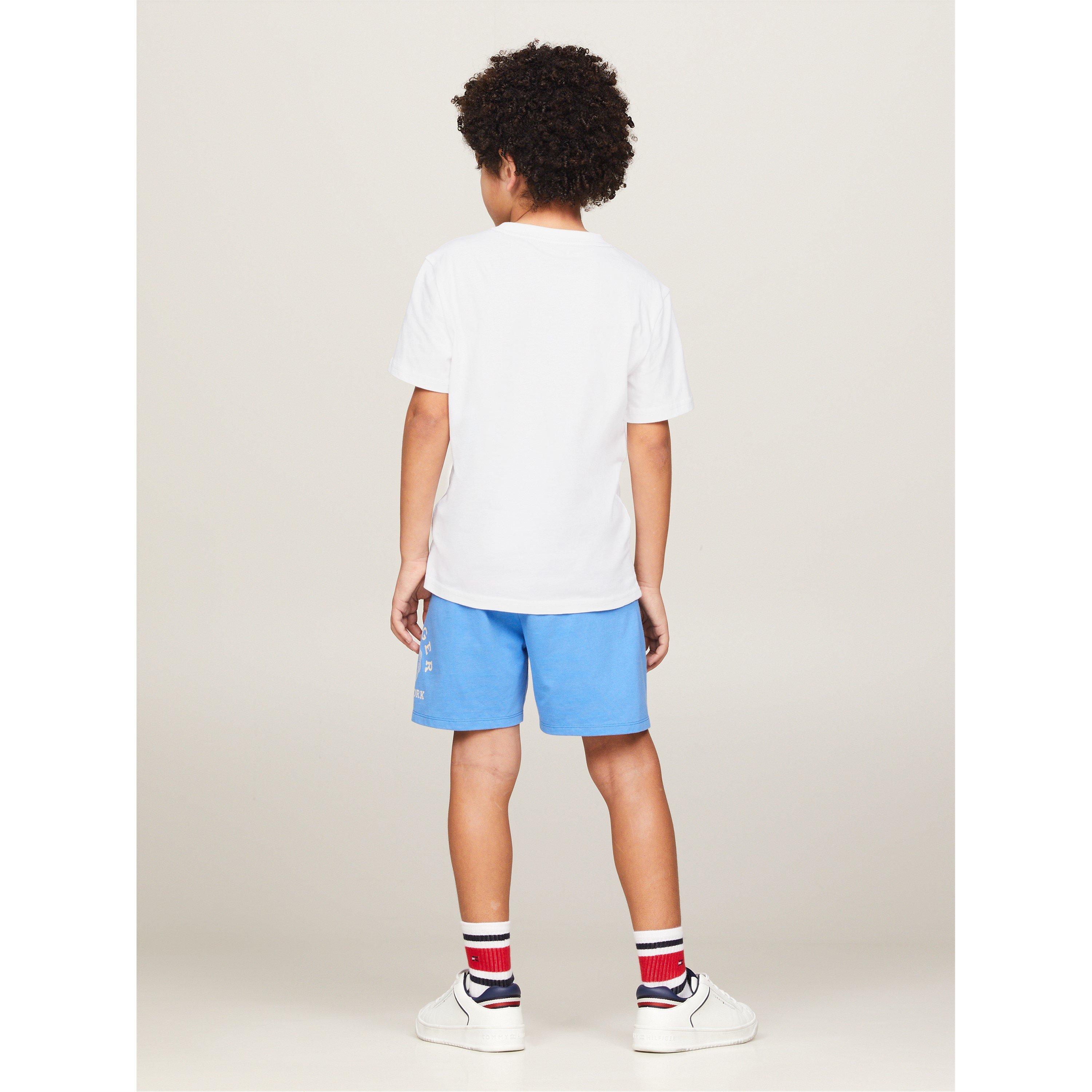 Wht/Desert 0S0 - Tommy Hilfiger - 2 pack of short sleeved T-Shirts - 3