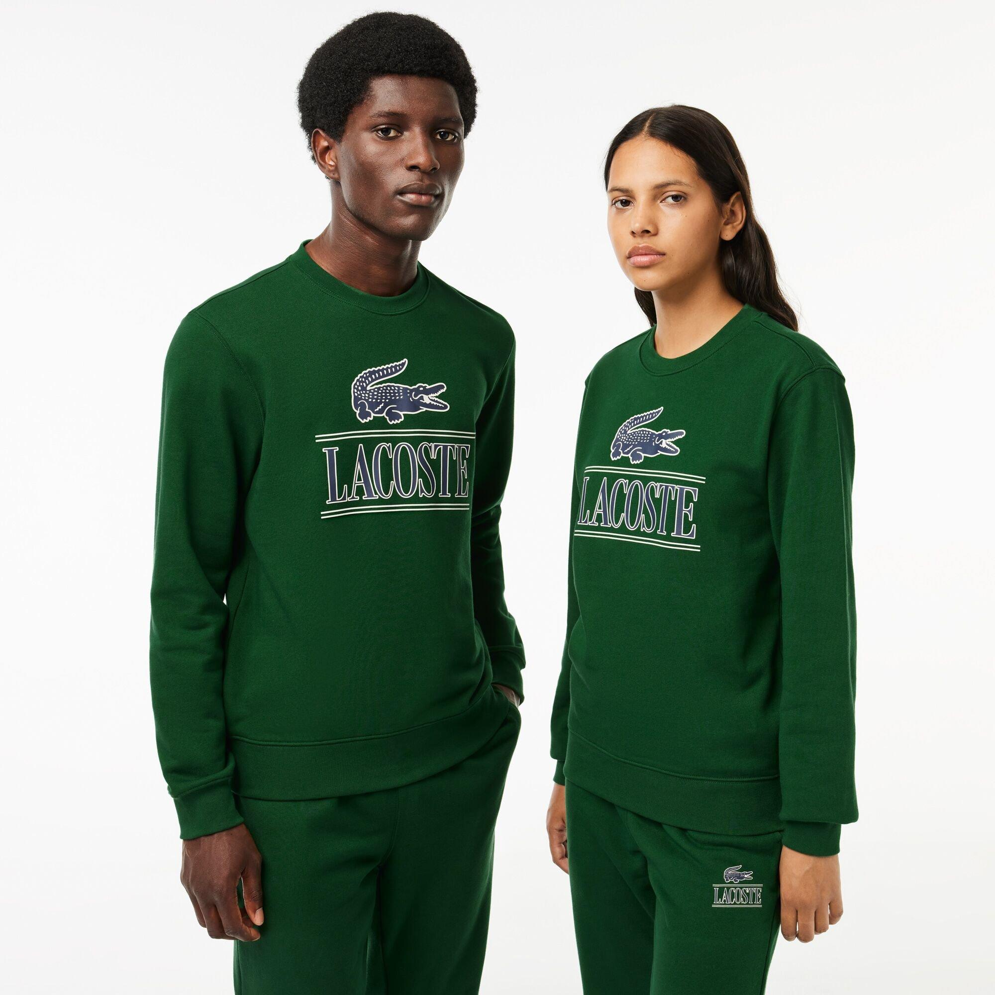 Lacoste Crocodile Sweatshirt - Green - XS