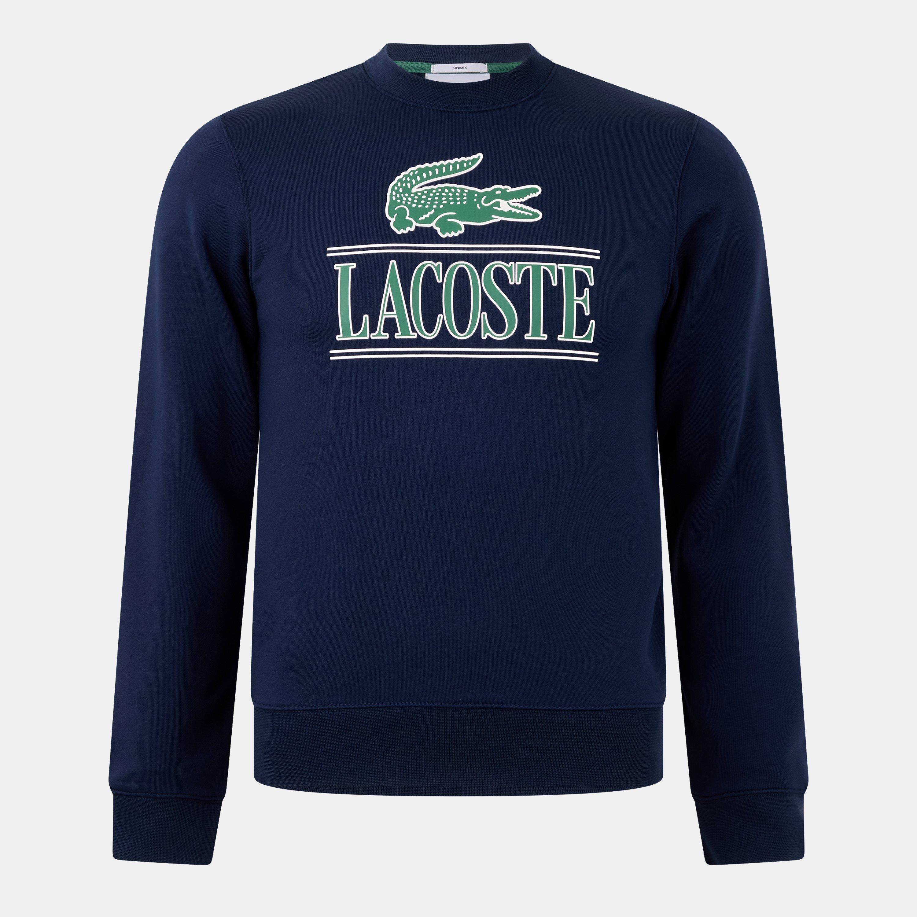 Lacoste  Crocodile Sweatshirt - Navy Blue - 2XS