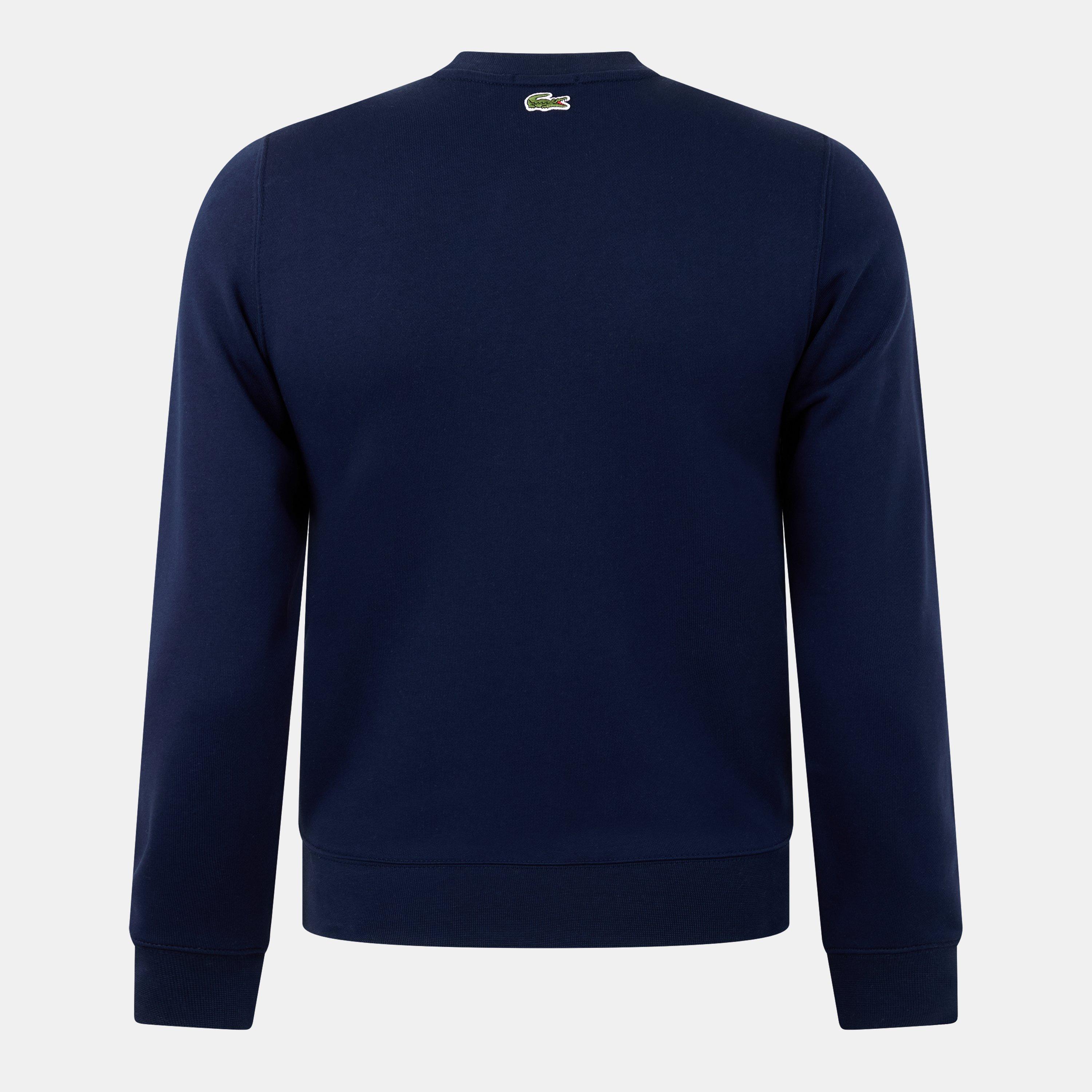 Navy Blue - Lacoste - Crocodile Sweatshirt - 2