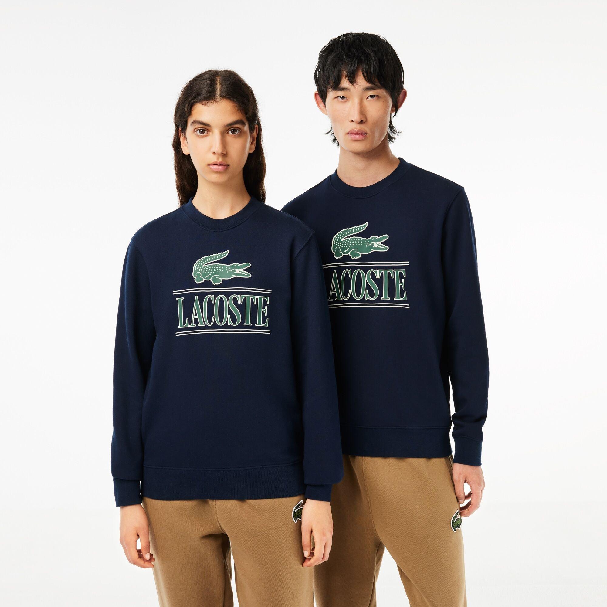 Navy Blue - Lacoste - Crocodile Sweatshirt - 3