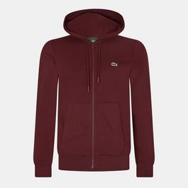 Lacoste Zip-Up Fleece Hoodie
