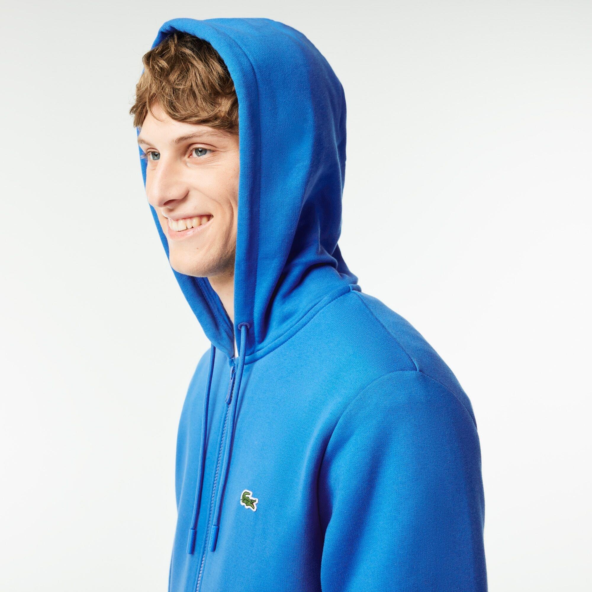 Hilo - Lacoste - Men's Zipped Fleece Hoodie - 2