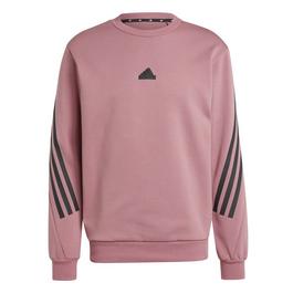 adidas Future Icons 3 Stripes Crew Sweatshirt Mens