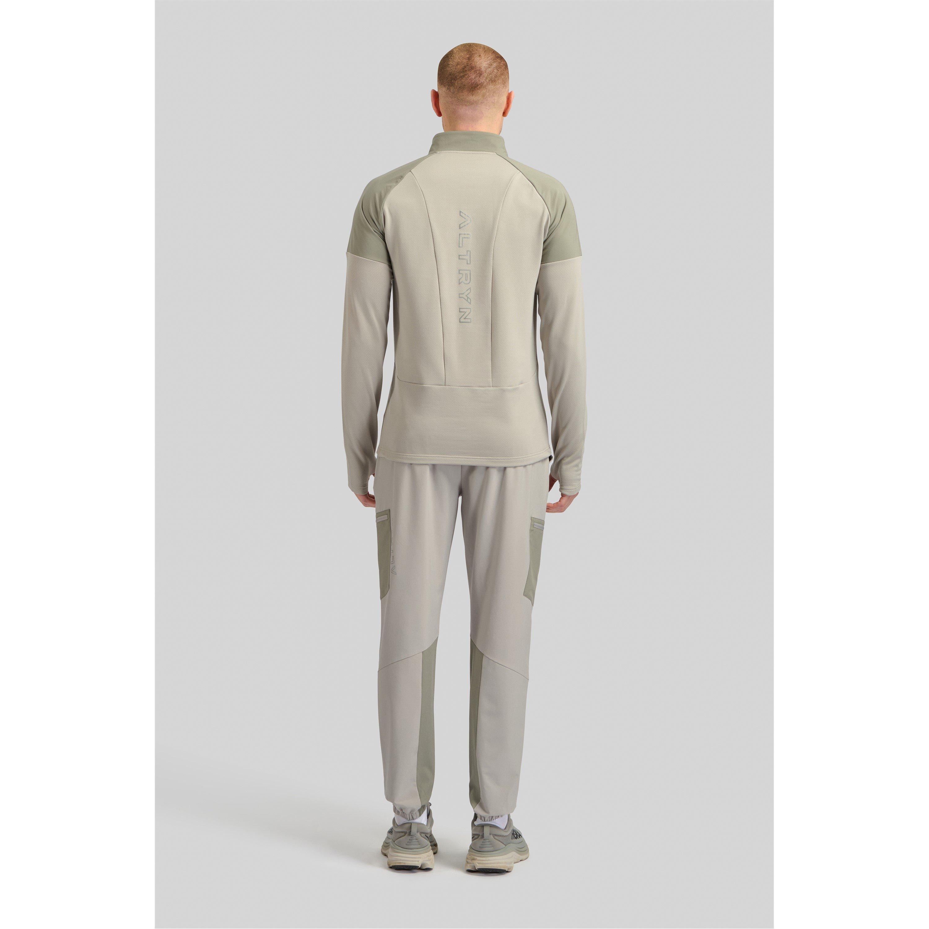 Grey Mix - ALTRYN - Closed Hem Poly Joggers - 2