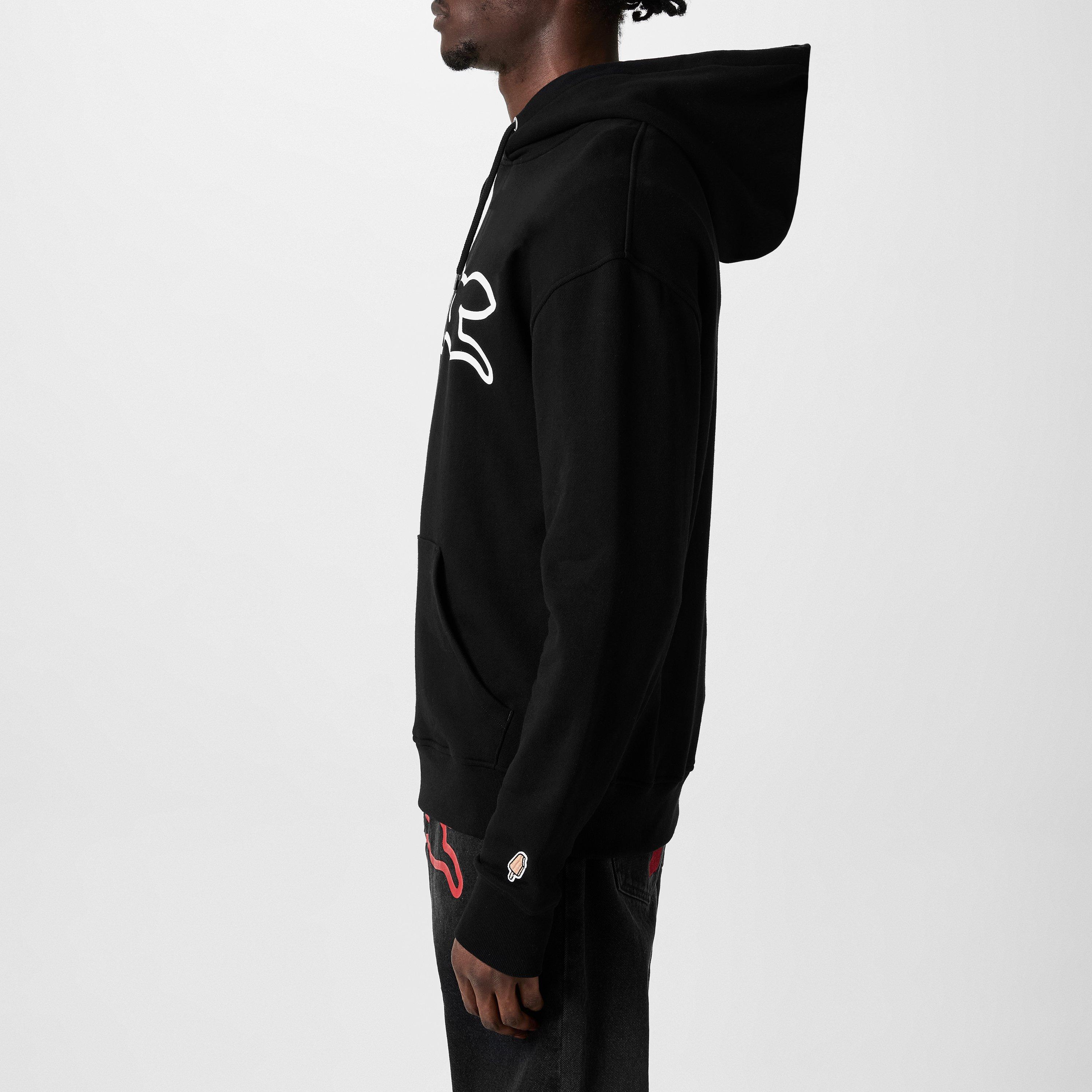 Black - ICECREAM - Men's Run Dog Hoodie - 2