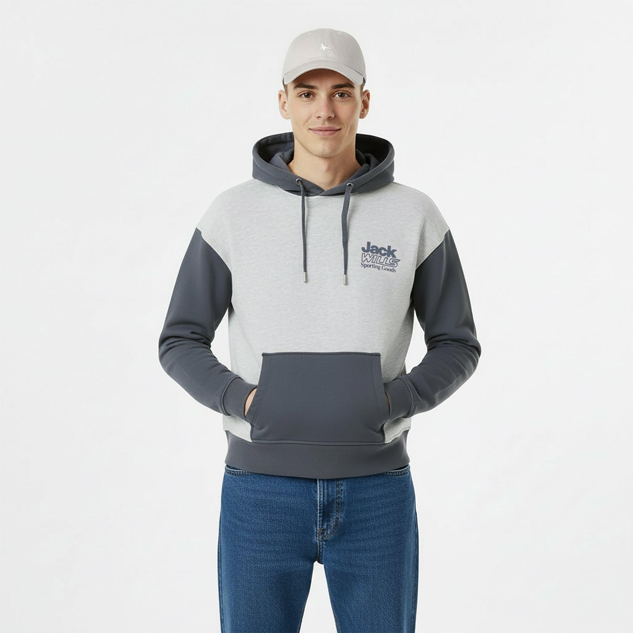 Ice Marl - Jack Wills - Men's JW Outline Hoodie - 3