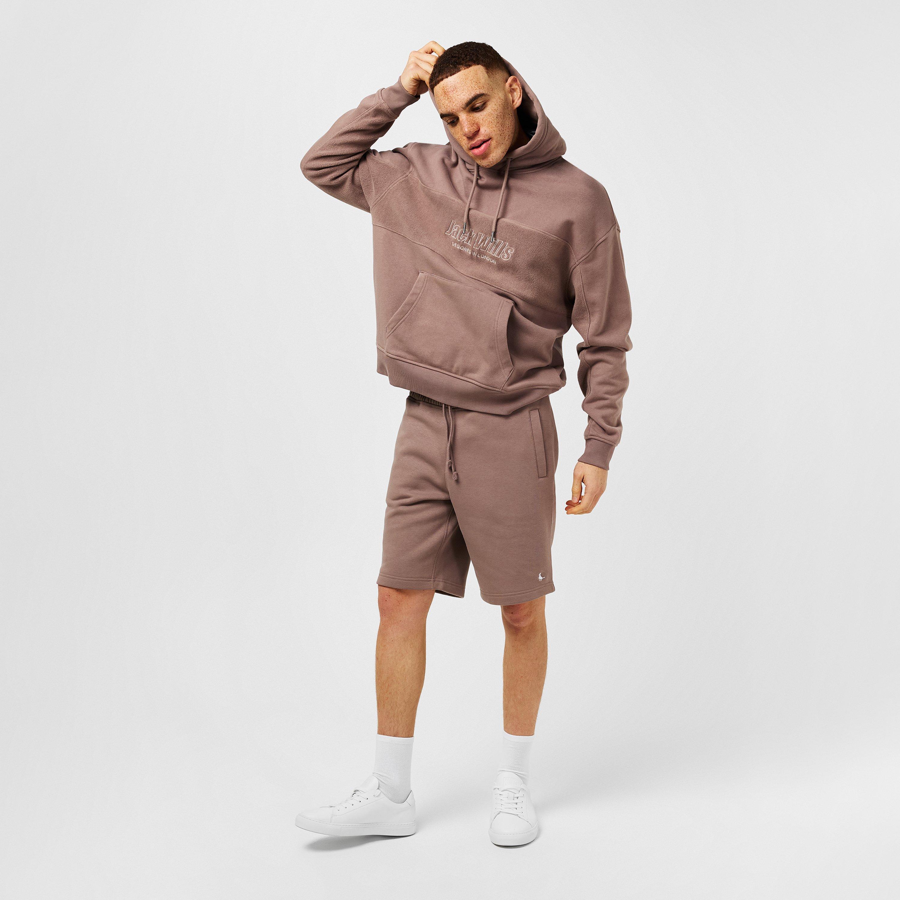 Mursten Pink - Jack Wills - Reverse Panel Hoodie - 6