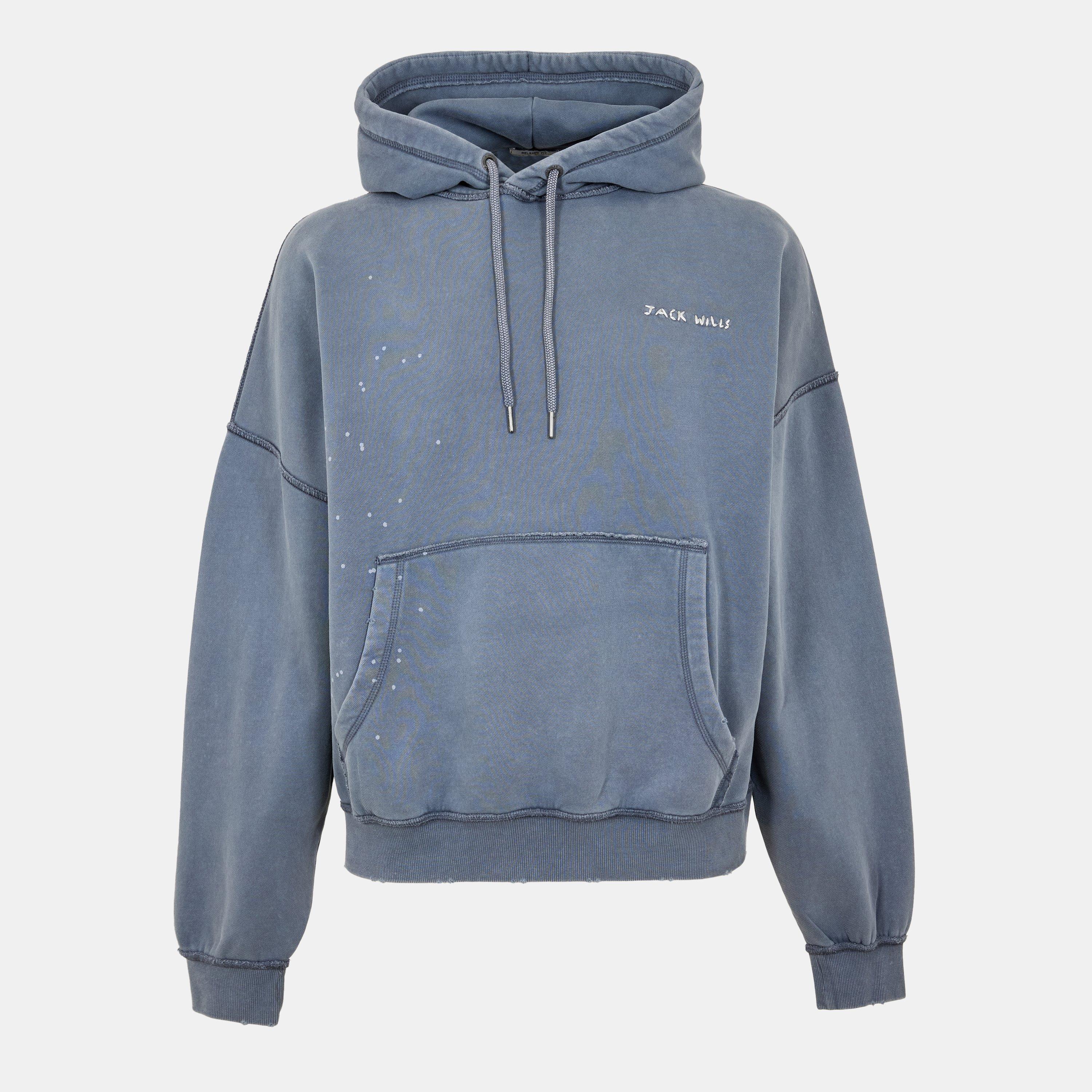 Night Sky - Jack Wills - Men's Micro Logo Popover Hoodie - 1