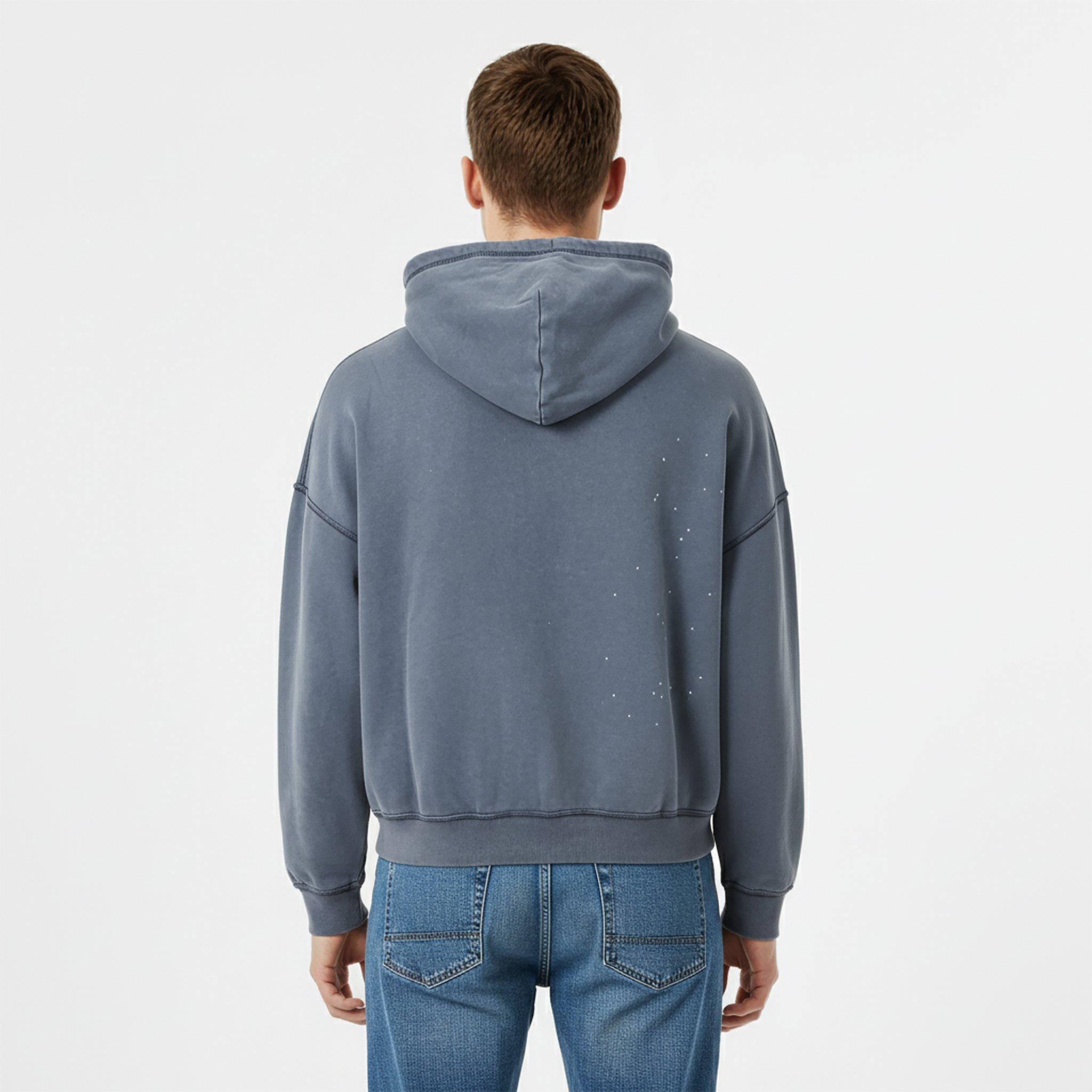 Night Sky - Jack Wills - Men's Micro Logo Popover Hoodie - 4