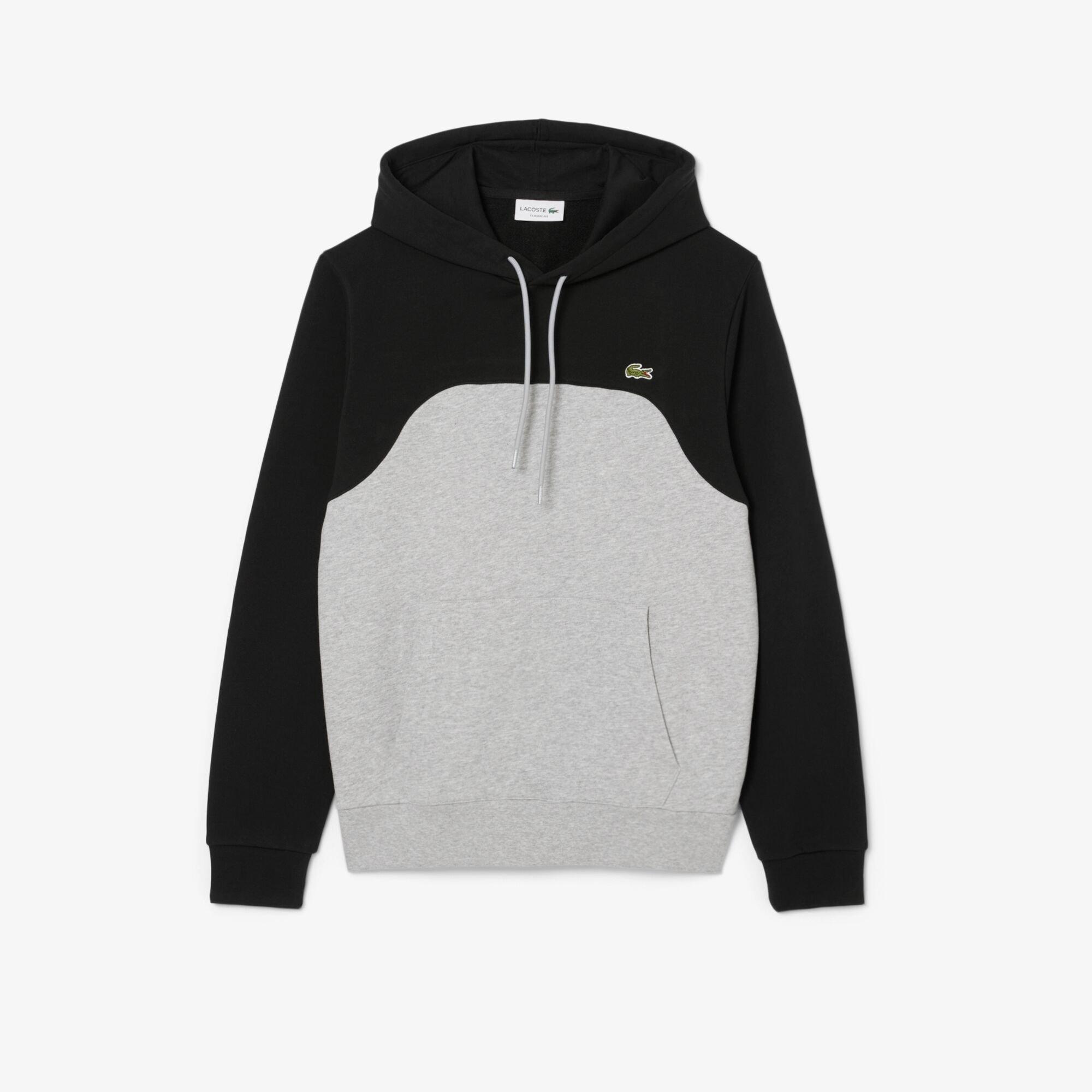 Black LY3 - Lacoste - Men's Colour Block Over-The-Head Hoodie - 9