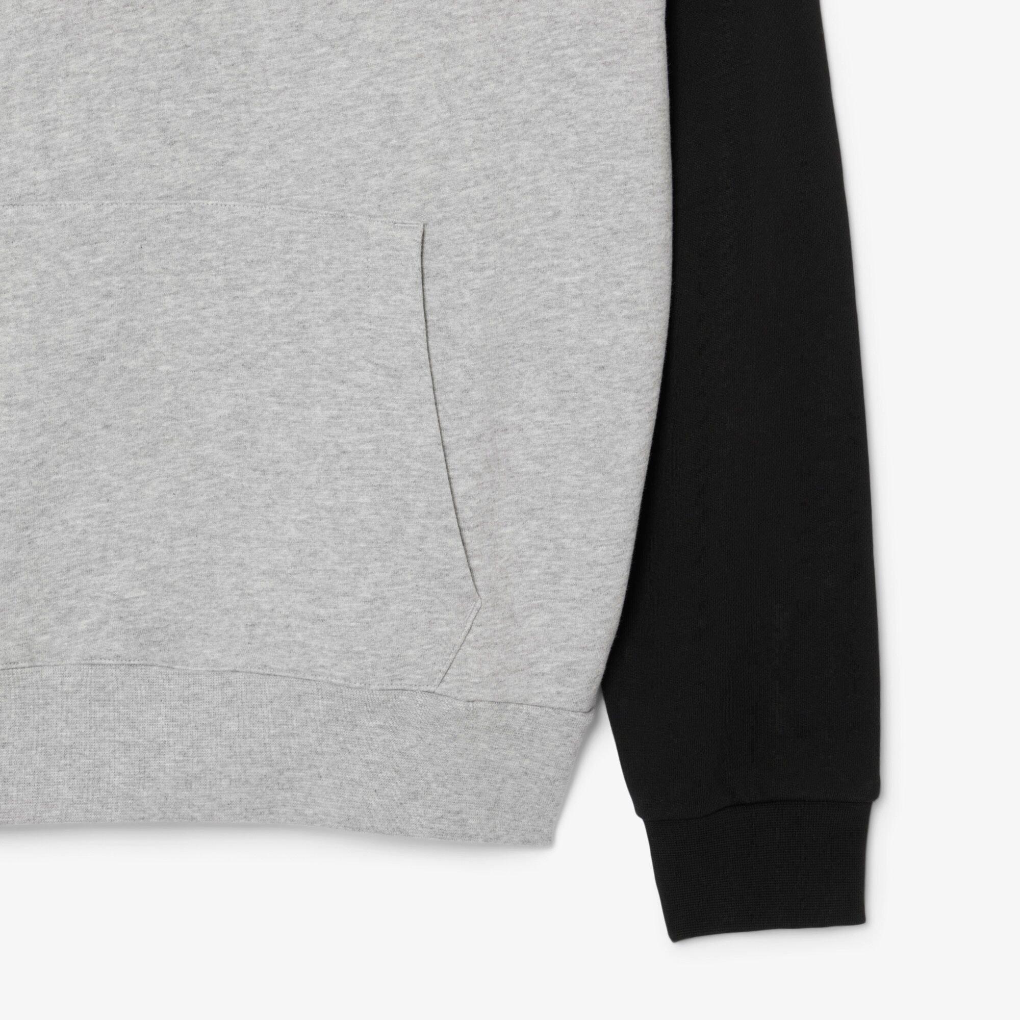 Black LY3 - Lacoste - Men's Colour Block Over-The-Head Hoodie - 7