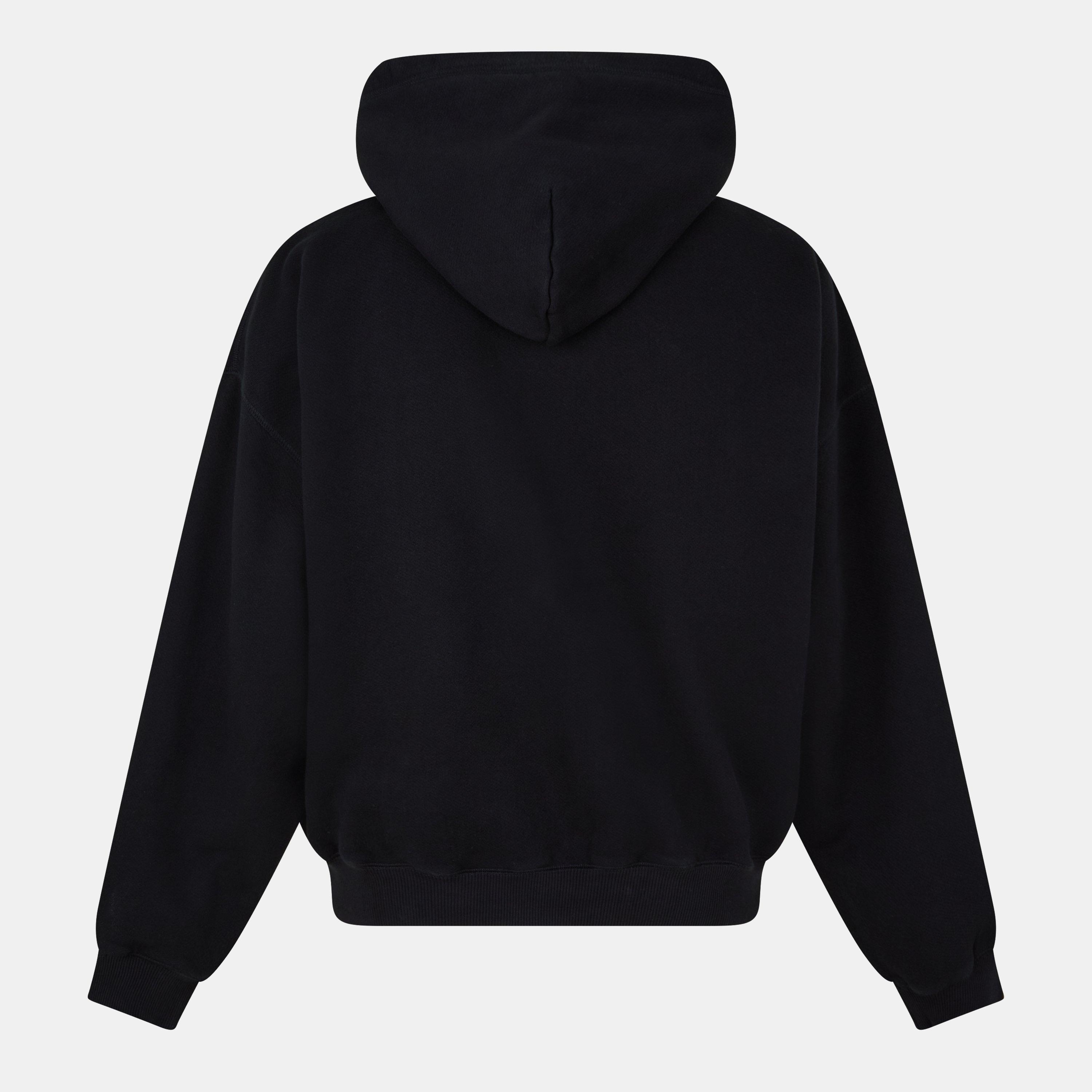 Black - Cole Buxton - Men's Colligate Zip Hoodie - 2