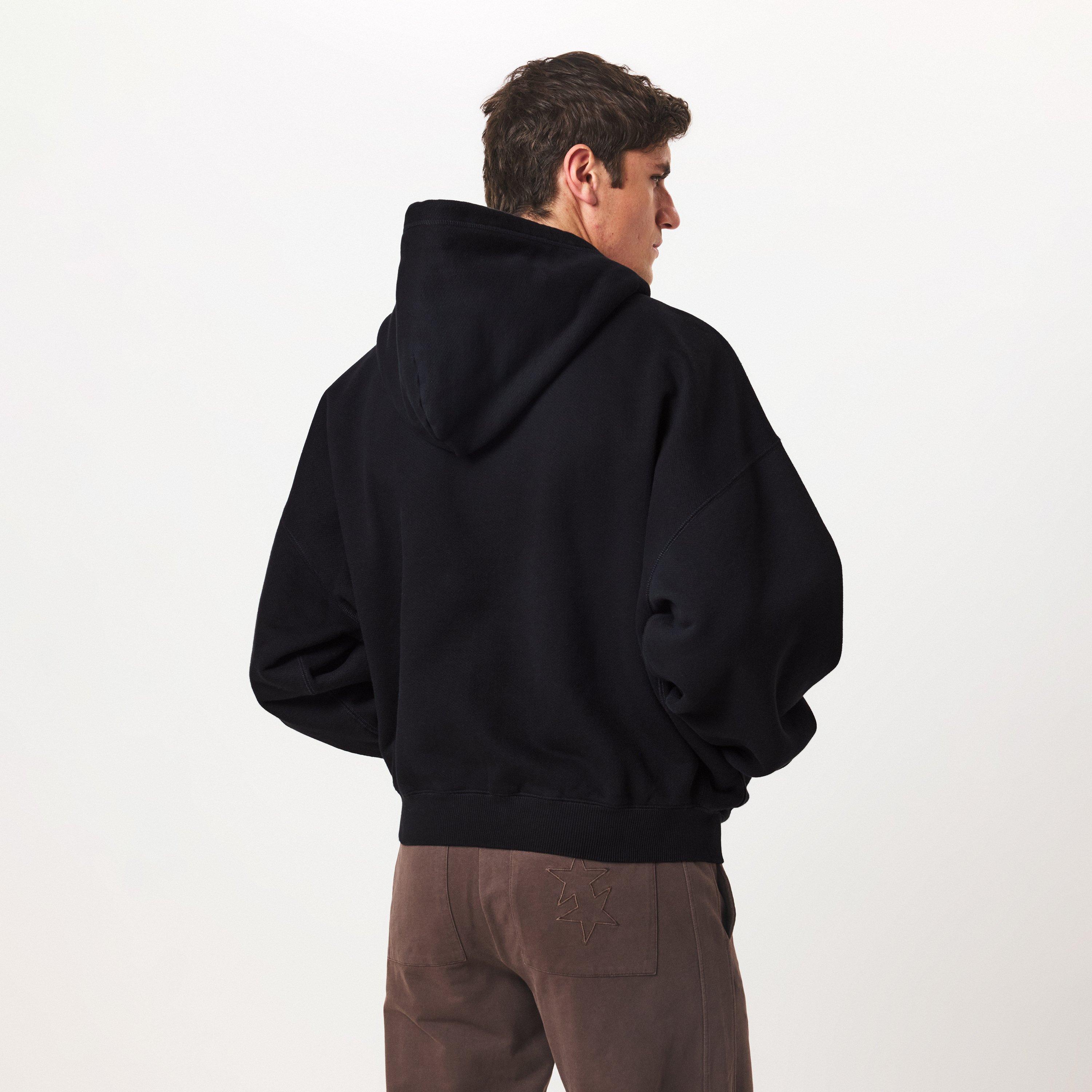 Black - Cole Buxton - Men's Colligate Zip Hoodie - 4