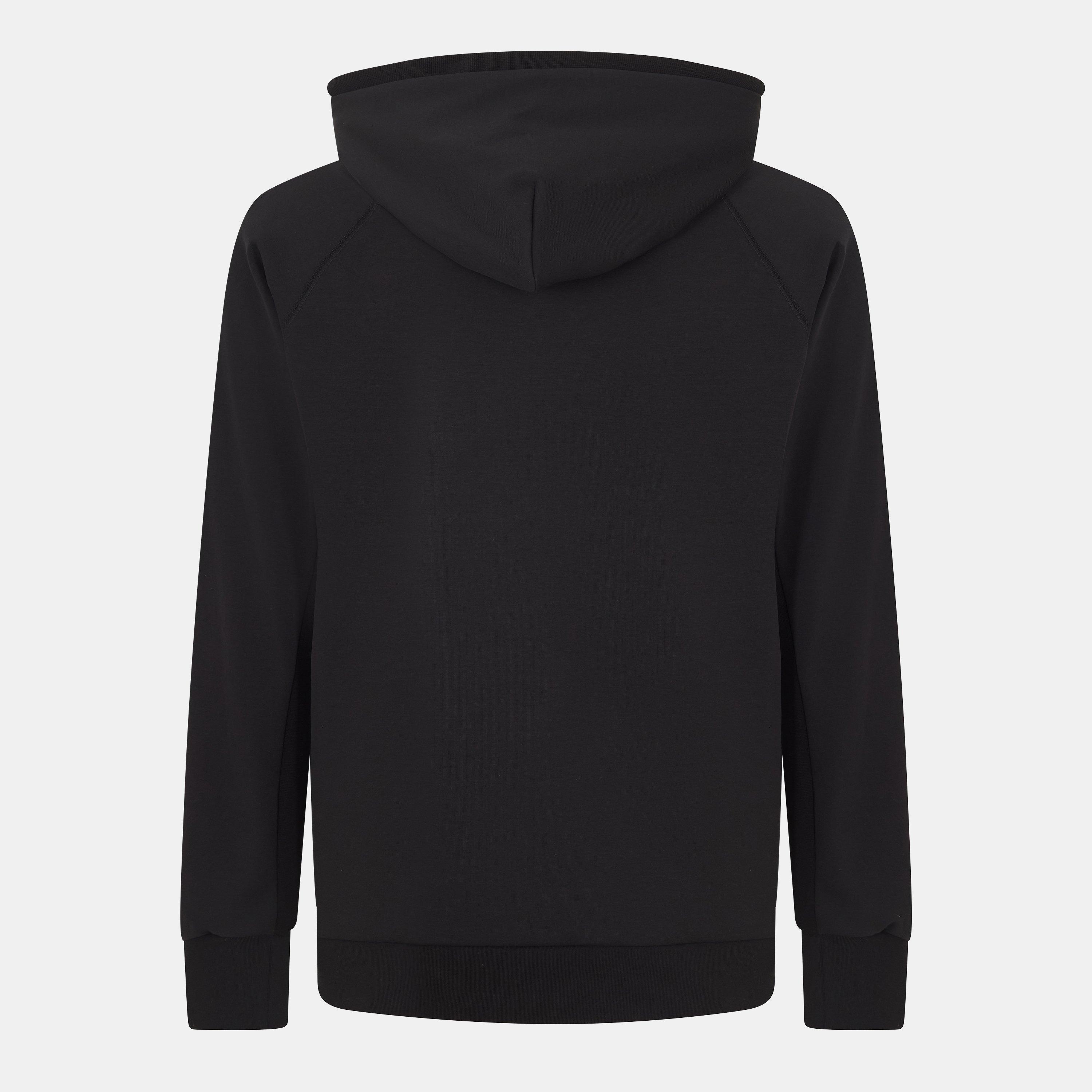 Black - Boss - Men's HBG Soody Rib Design Hoodie - 2