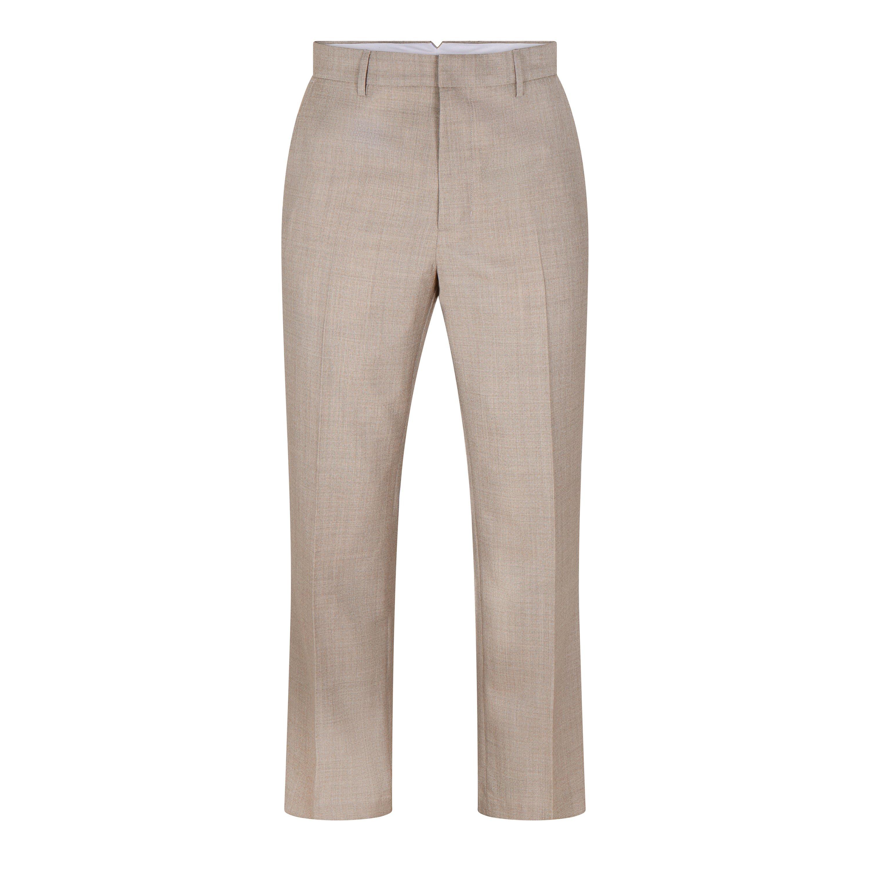 Ami Paris Straight Trousers - Ash - Medium