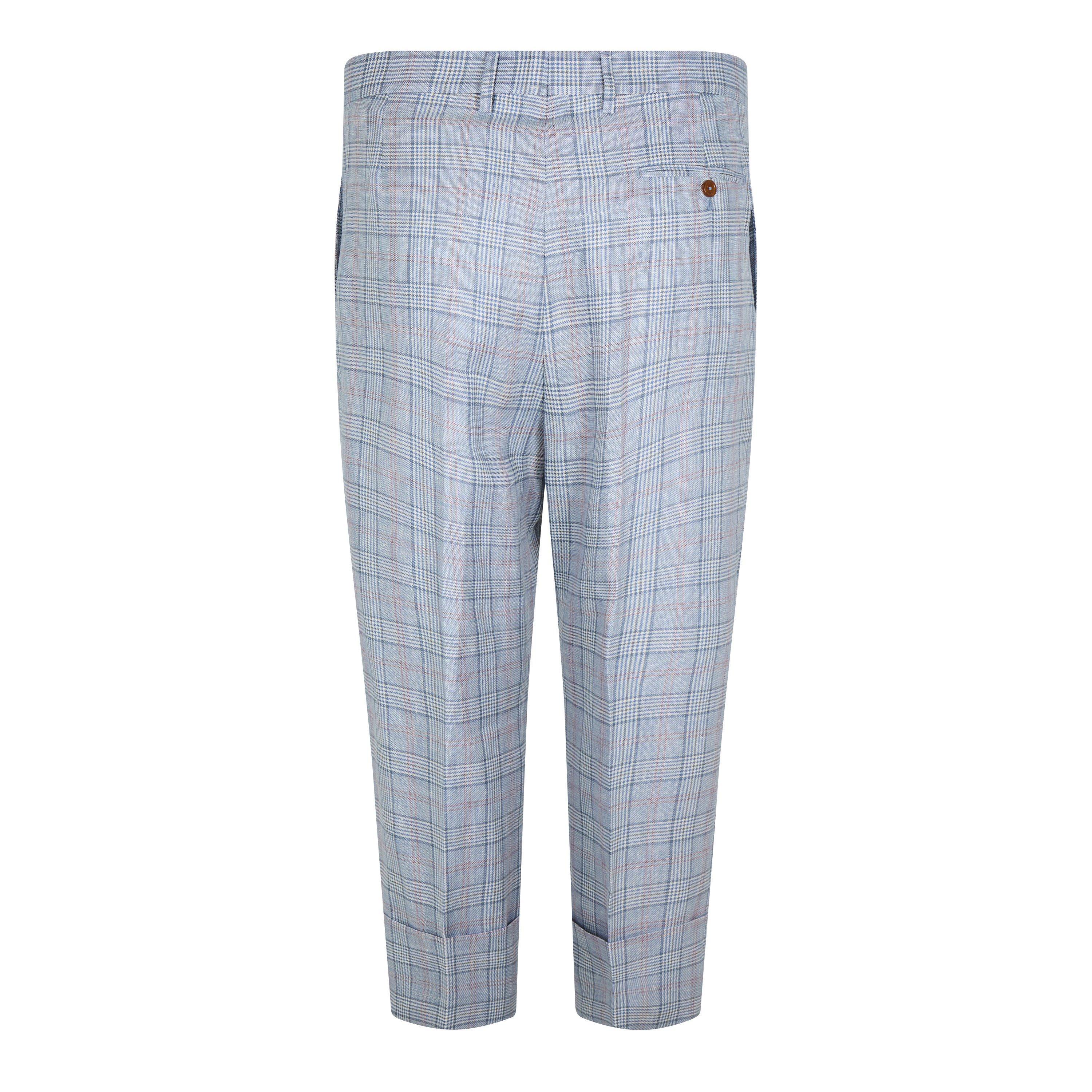 Multi - Vivienne Westwood - Men's Cropped George Straight Leg Trouser - 2