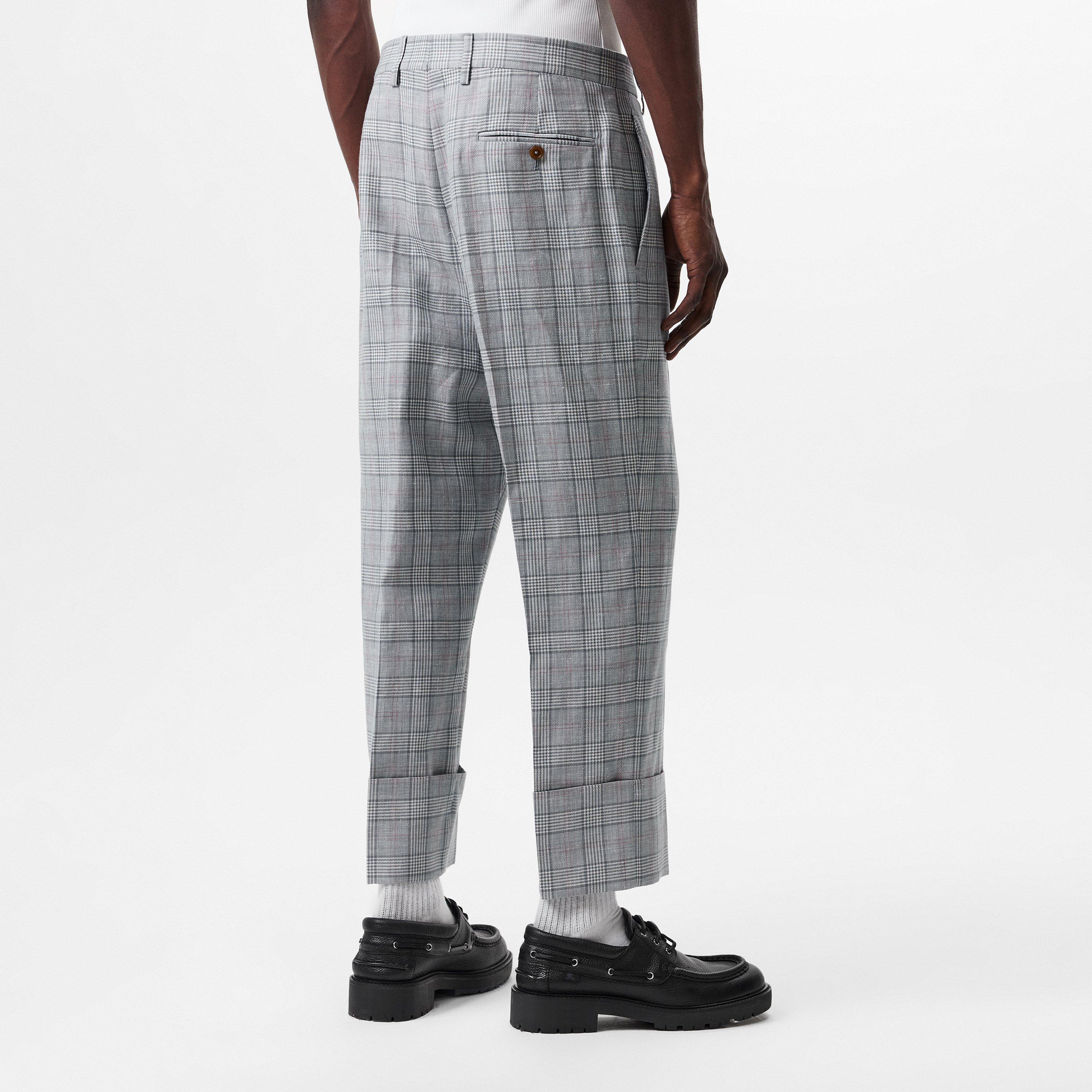 Multi - Vivienne Westwood - Men's Cropped George Straight Leg Trouser - 4