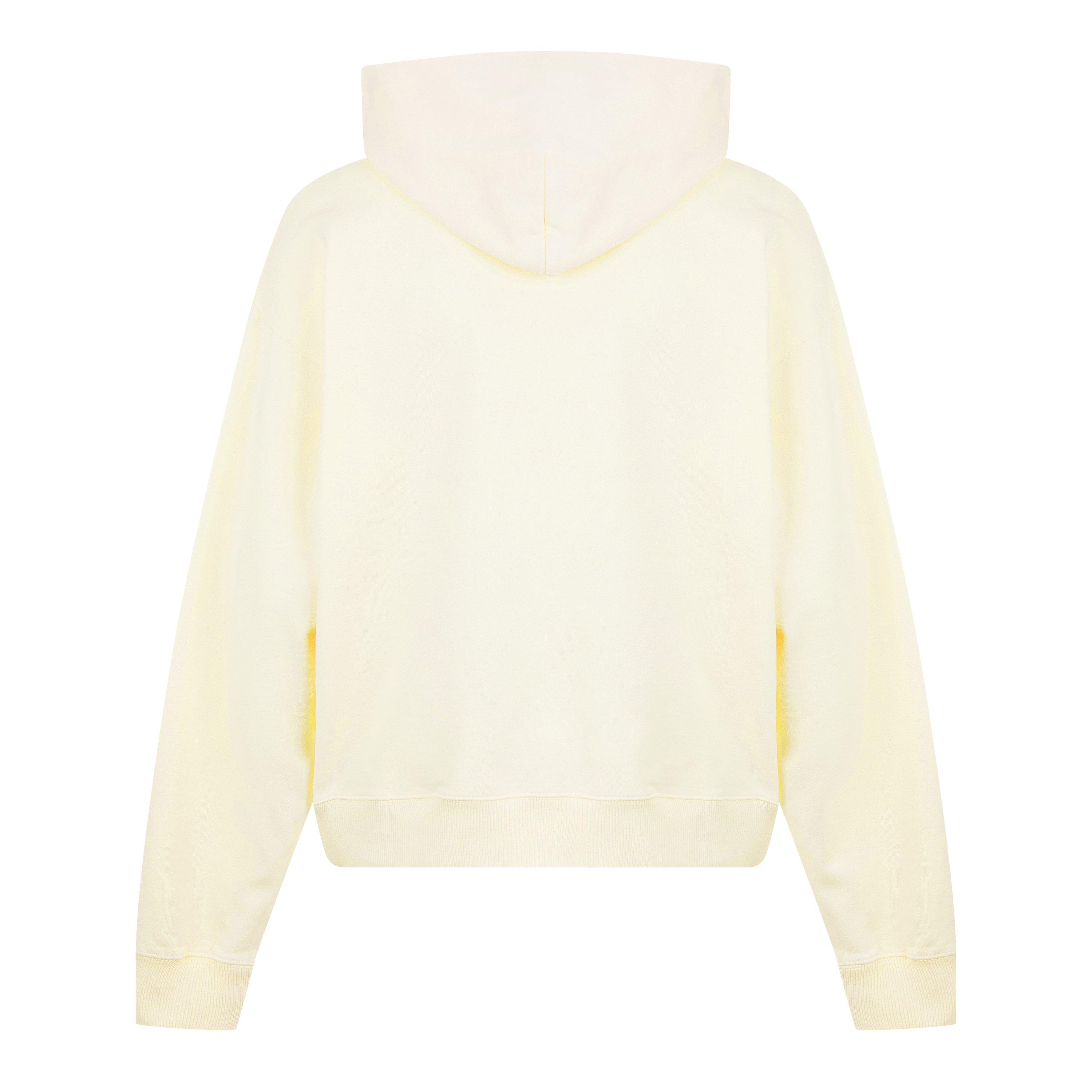 Ivory - Off White - Men's  Script Hoodie, Logo Hoodie - 6