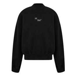 Off White Block Logo Sweatshirt Mens