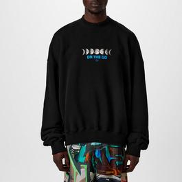 Off White Moon Phase Sweatshirt