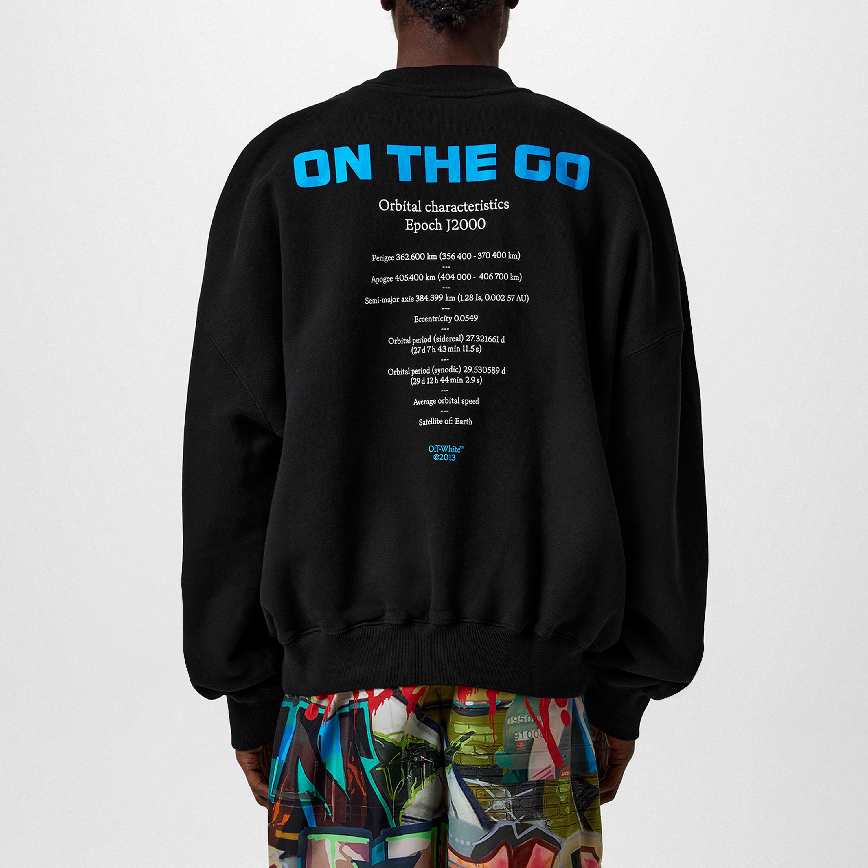 Off White | Moon Phase Sweatshirt | Crew Sweaters | Cruise