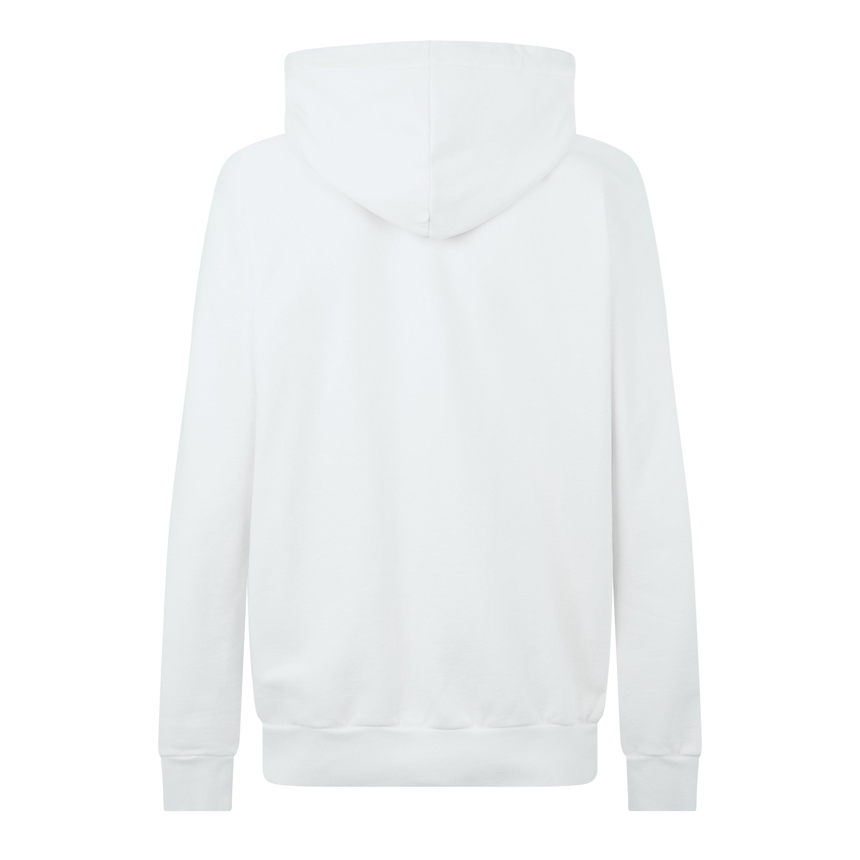 White/Orange - Palm Angels - Men's Hong Kong Sprayed Hoodie - 2