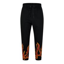 Palm Angels Graffiti Flames Tracksuit Bottoms