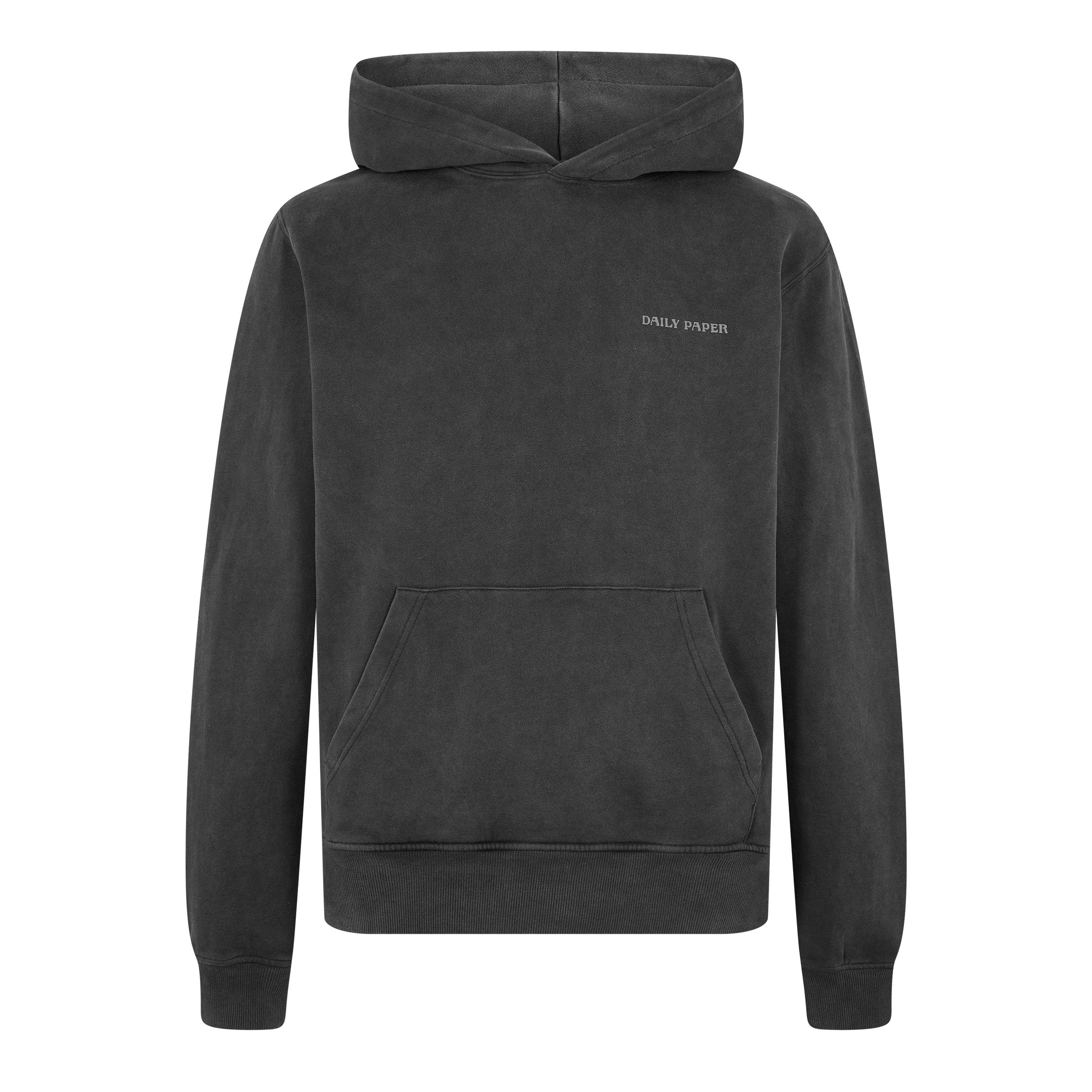 Washed Black - Daily Paper - Graphic Hoodie - 1