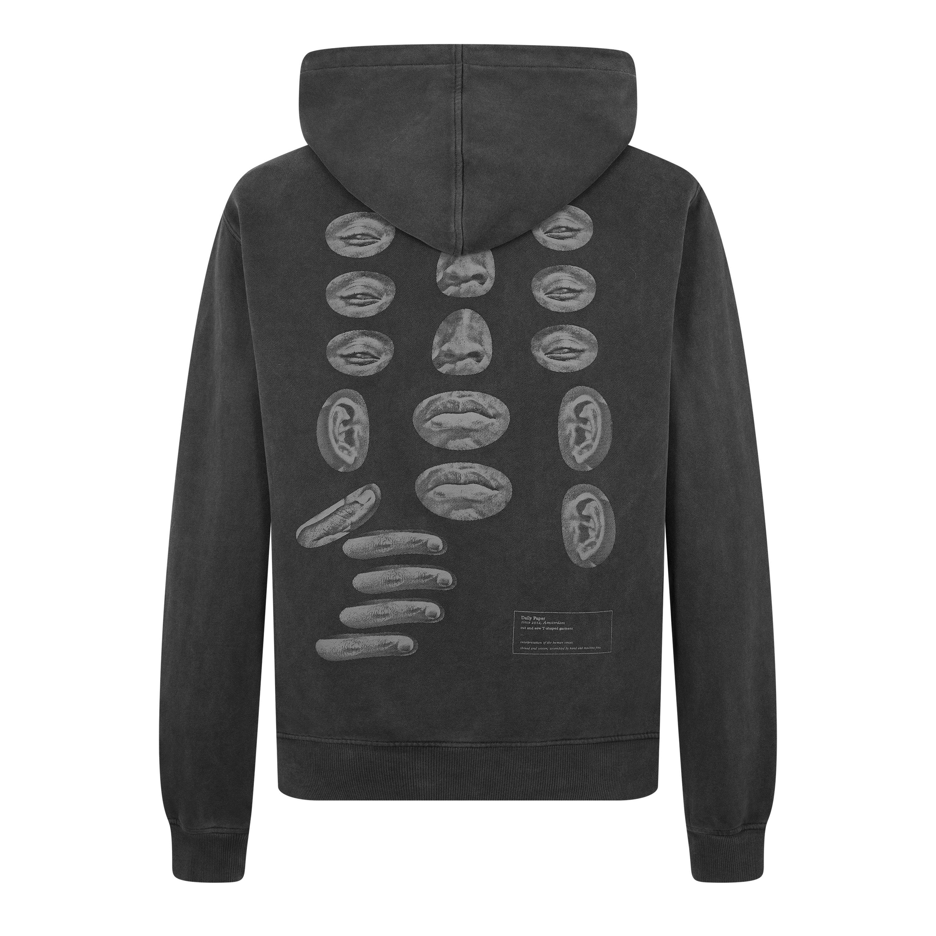 Washed Black - Daily Paper - Graphic Hoodie - 8