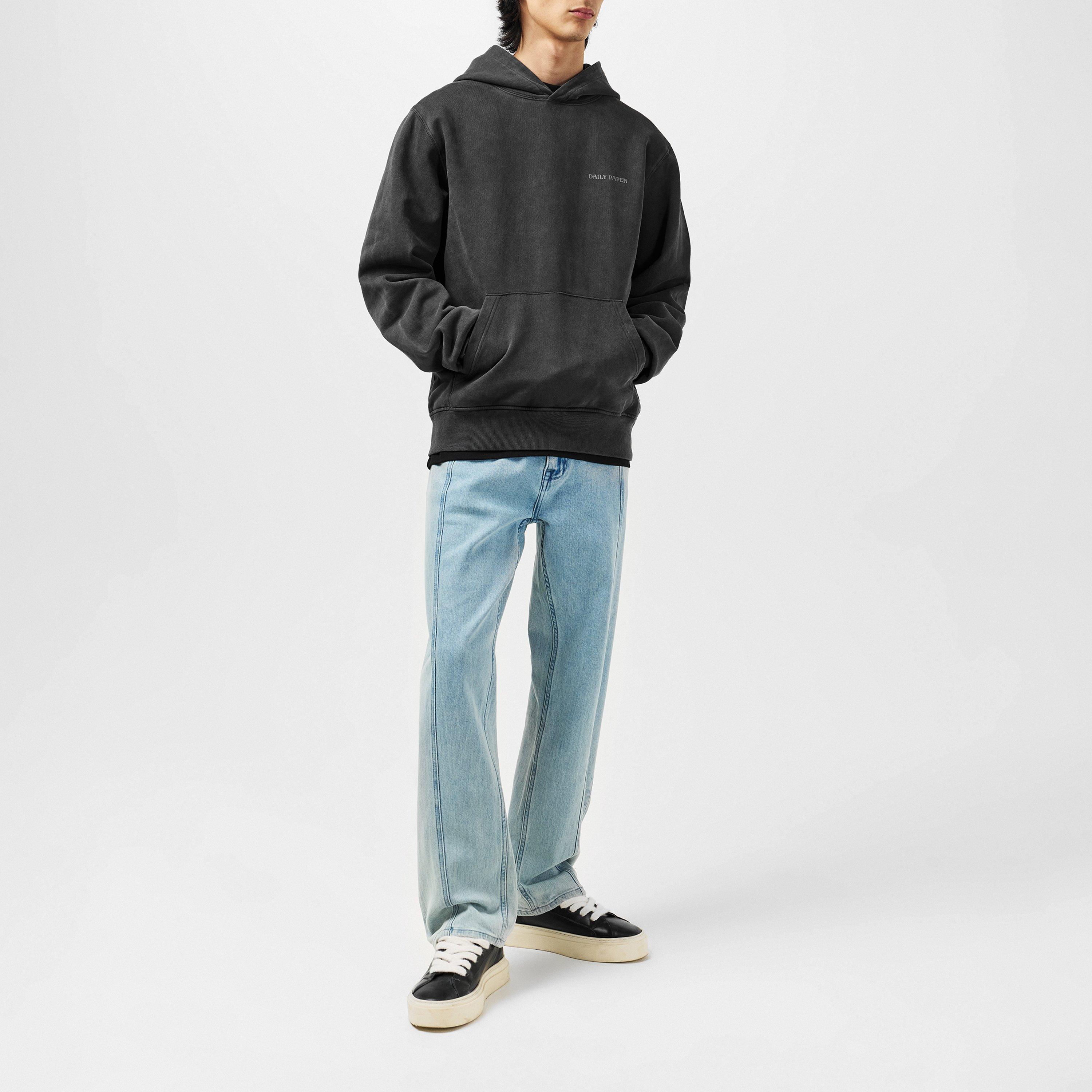 Washed Black - Daily Paper - Graphic Hoodie - 6