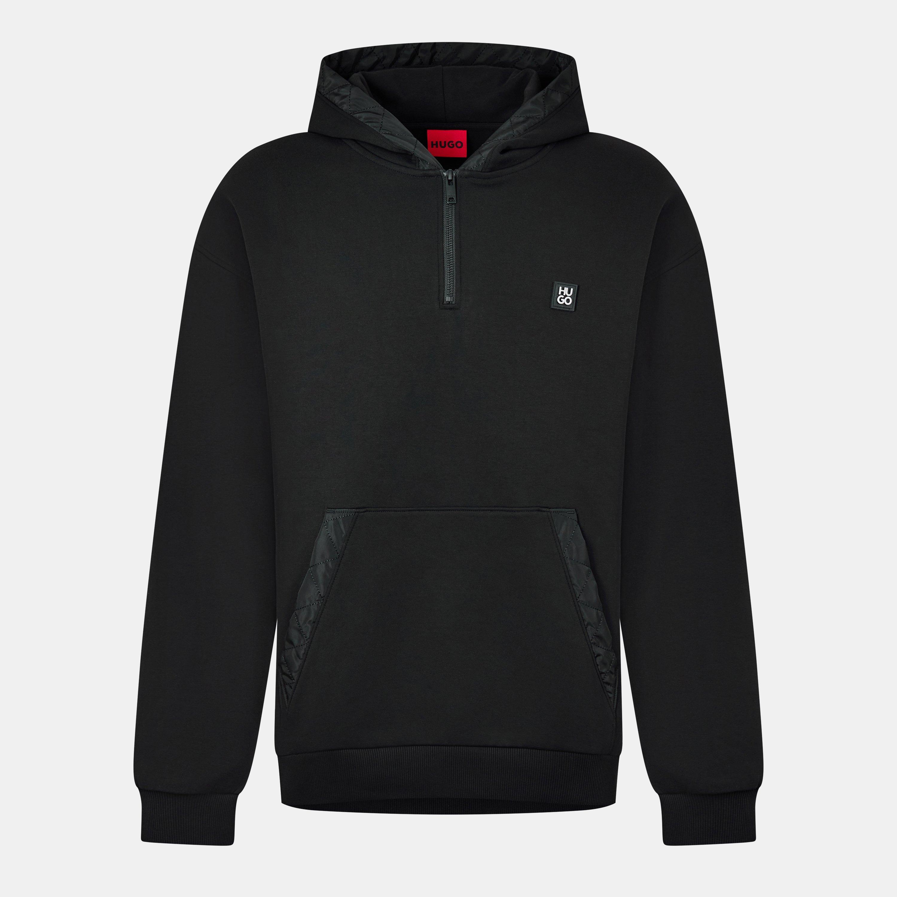 Black 001 - Hugo - Men's Dokmani Hoodie - 1