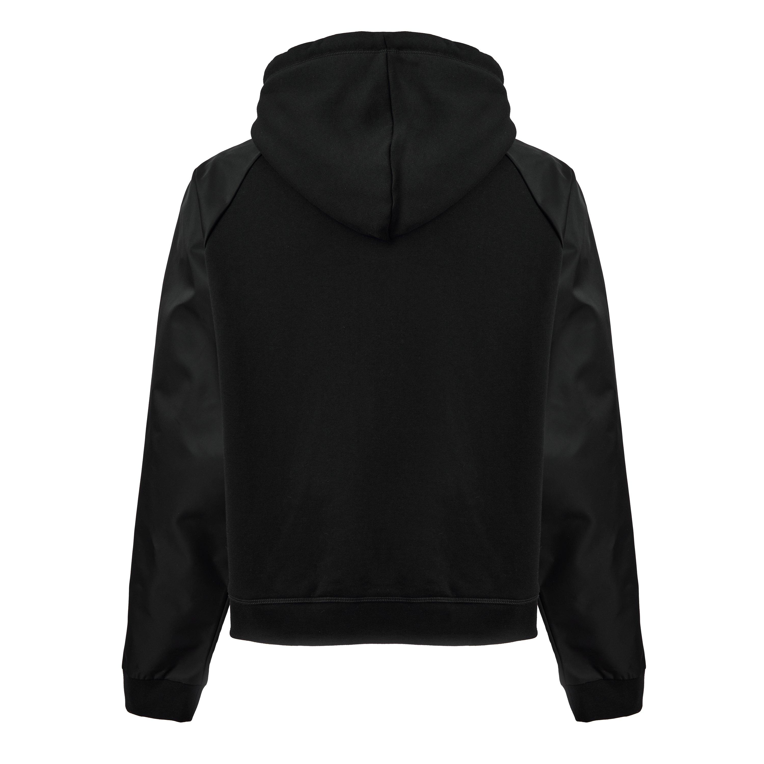 Black - DSquared2 - Squared2 Cropped Relax Fit Utility Hoodie - 3