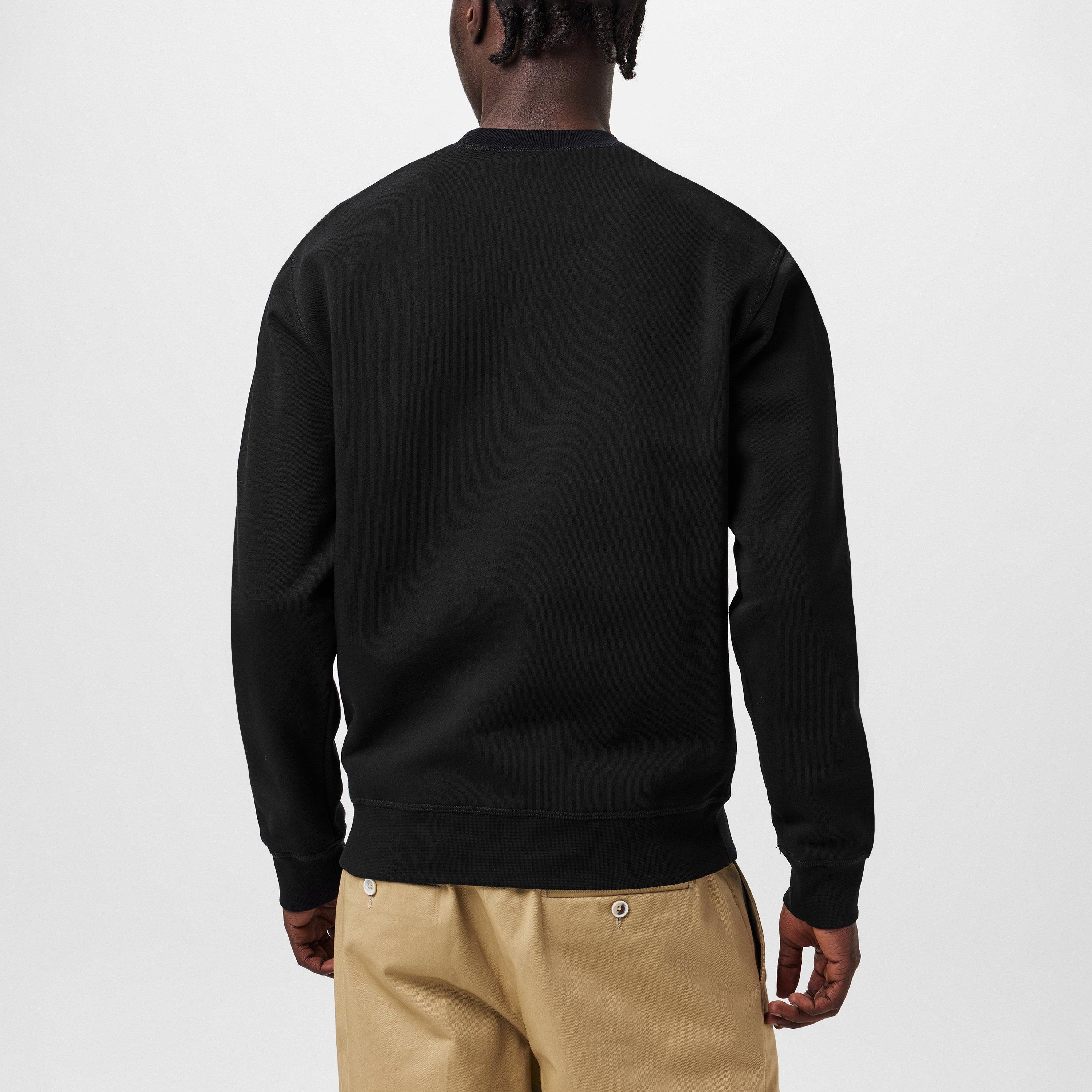 Black White - DSquared2 - Logo Print Sweatshirt - 4