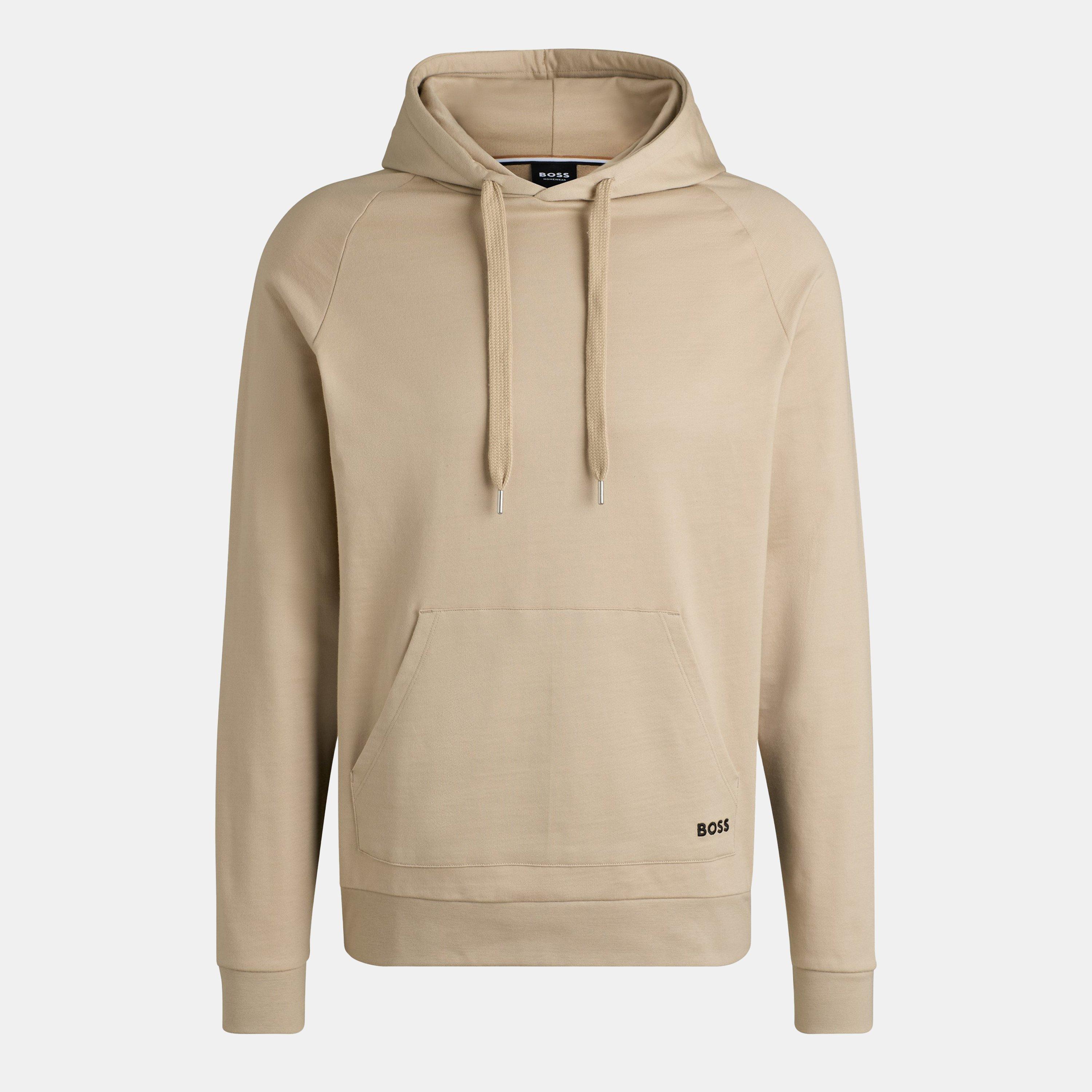 Light Beige 275 - Boss - Men's BW Iconic Over the Head Style Hoodie